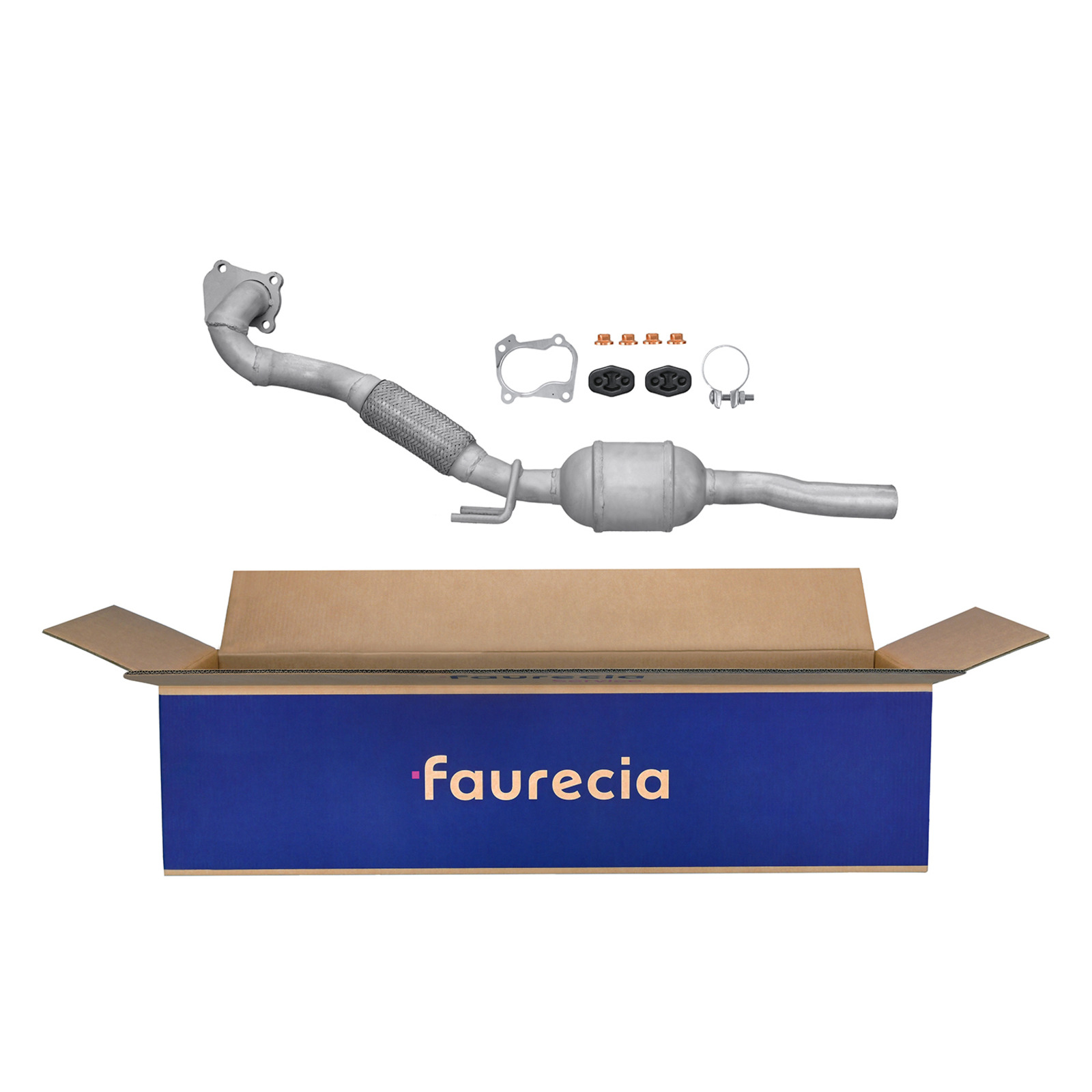 HELLA Catalytic Converter Easy2Fit &ndash; PARTNERED with Faurecia