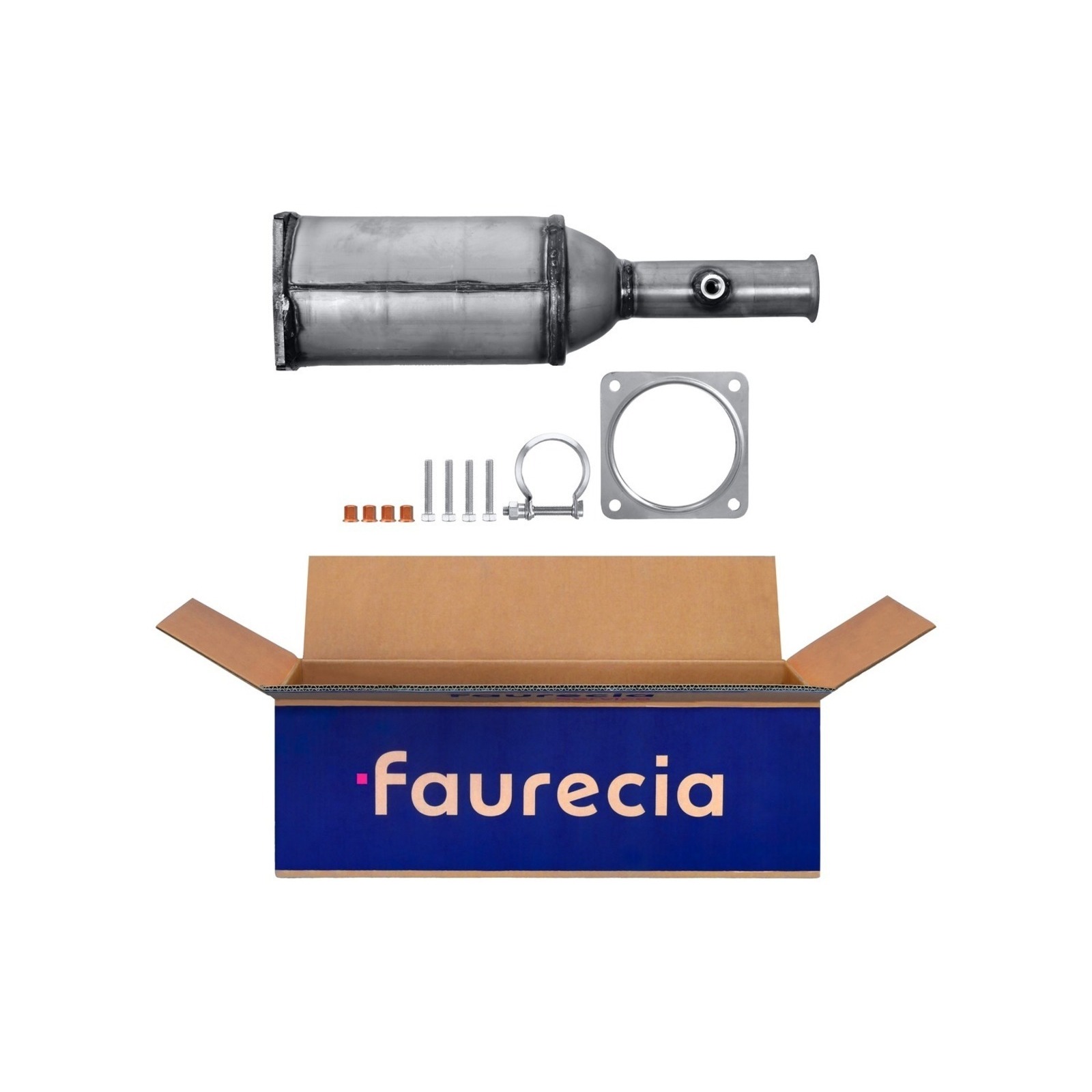 HELLA Soot/Particulate Filter, exhaust system Easy2Fit – PARTNERED with Faurecia