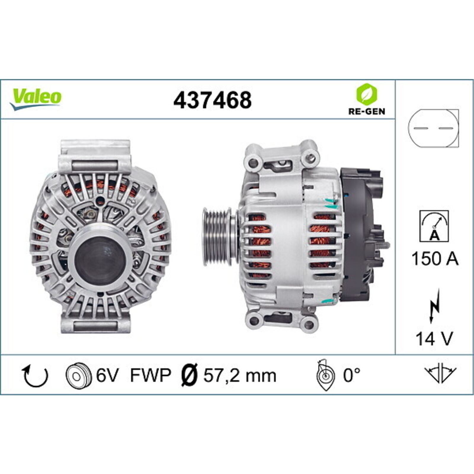 VALEO Generator VALEO RE-GEN AT