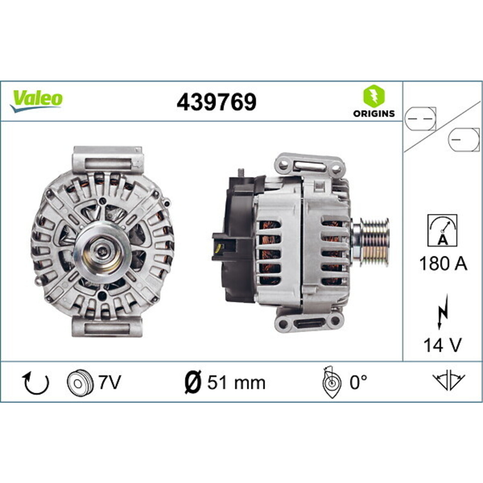 VALEO Generator VALEO ORIGINS NEW