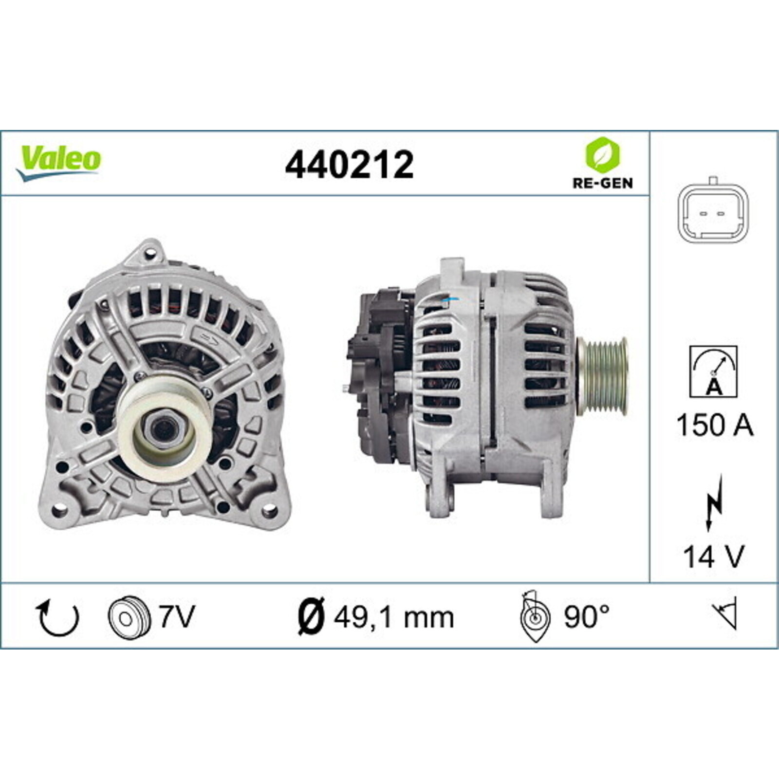 VALEO Generator VALEO RE-GEN AT