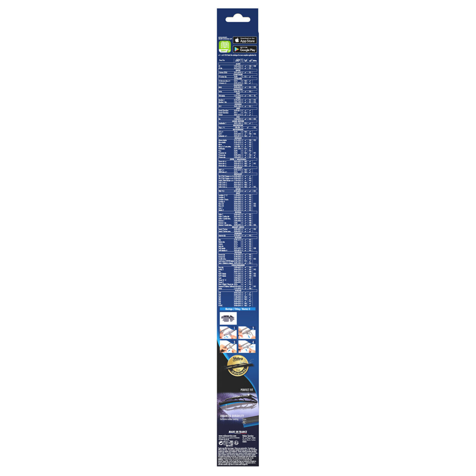 VALEO Wiper Blade SILENCIO CONVENTIONAL SINGLE