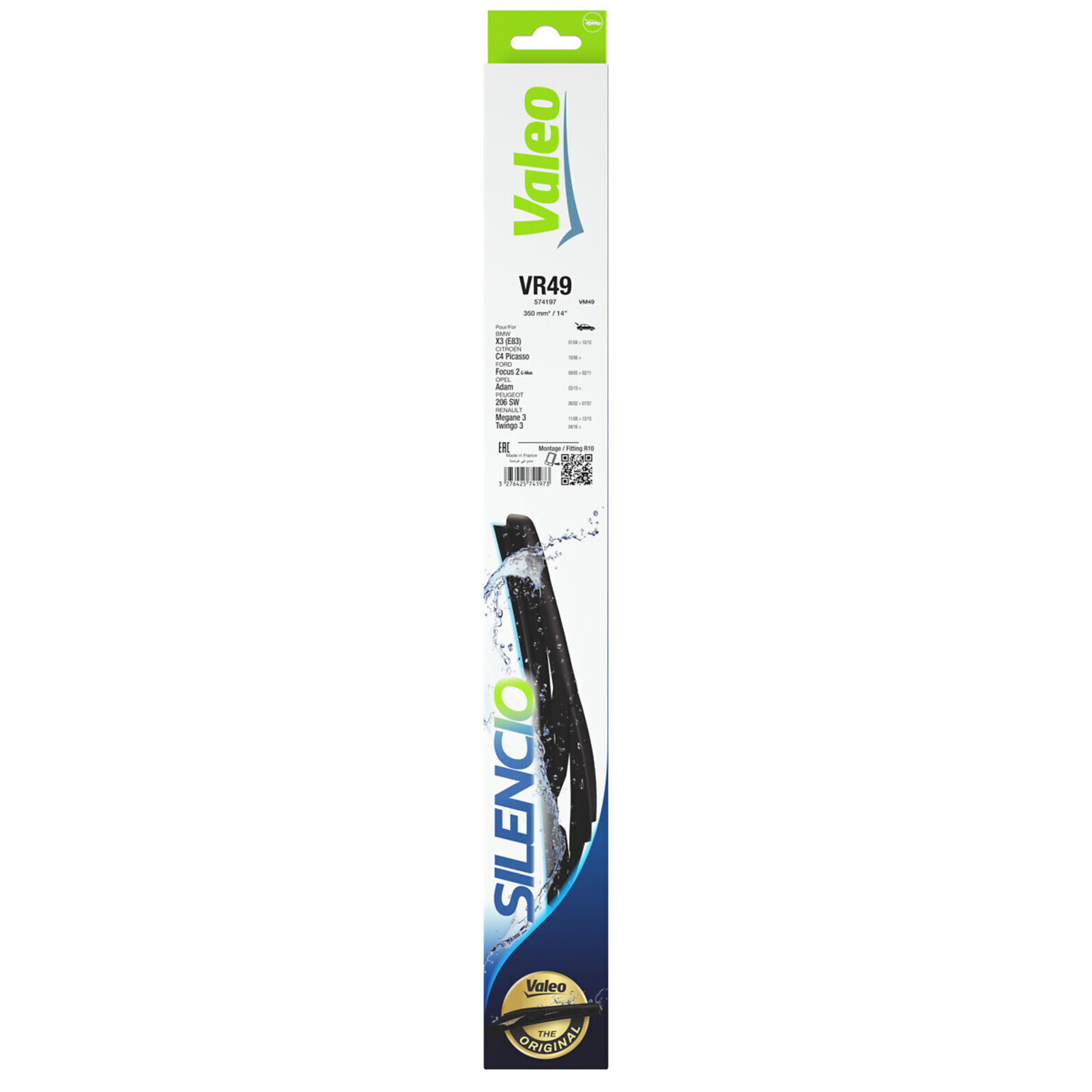 VALEO Wiper Blade SILENCIO REAR