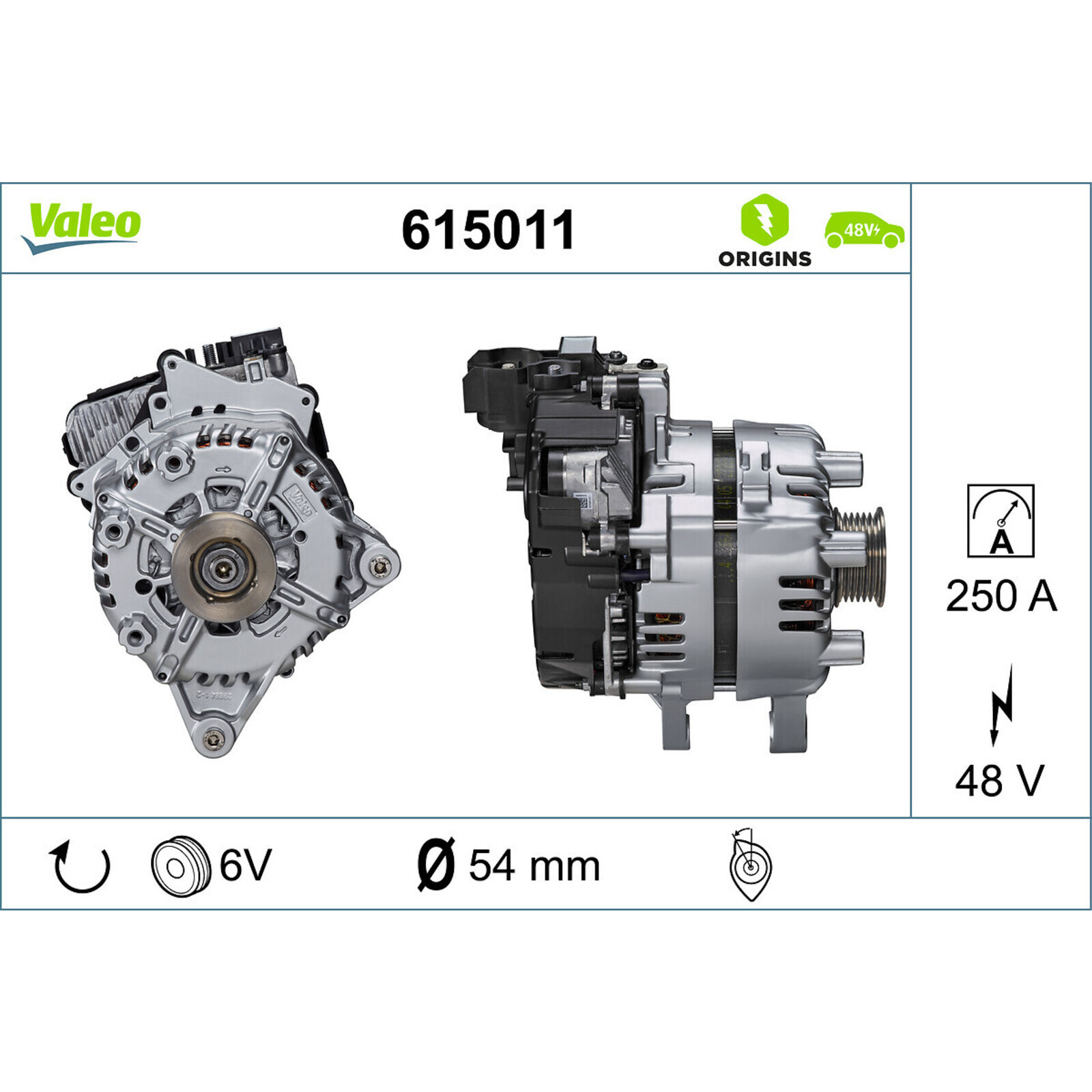 VALEO Startergenerator VALEO ORIGINS 48V IBSG