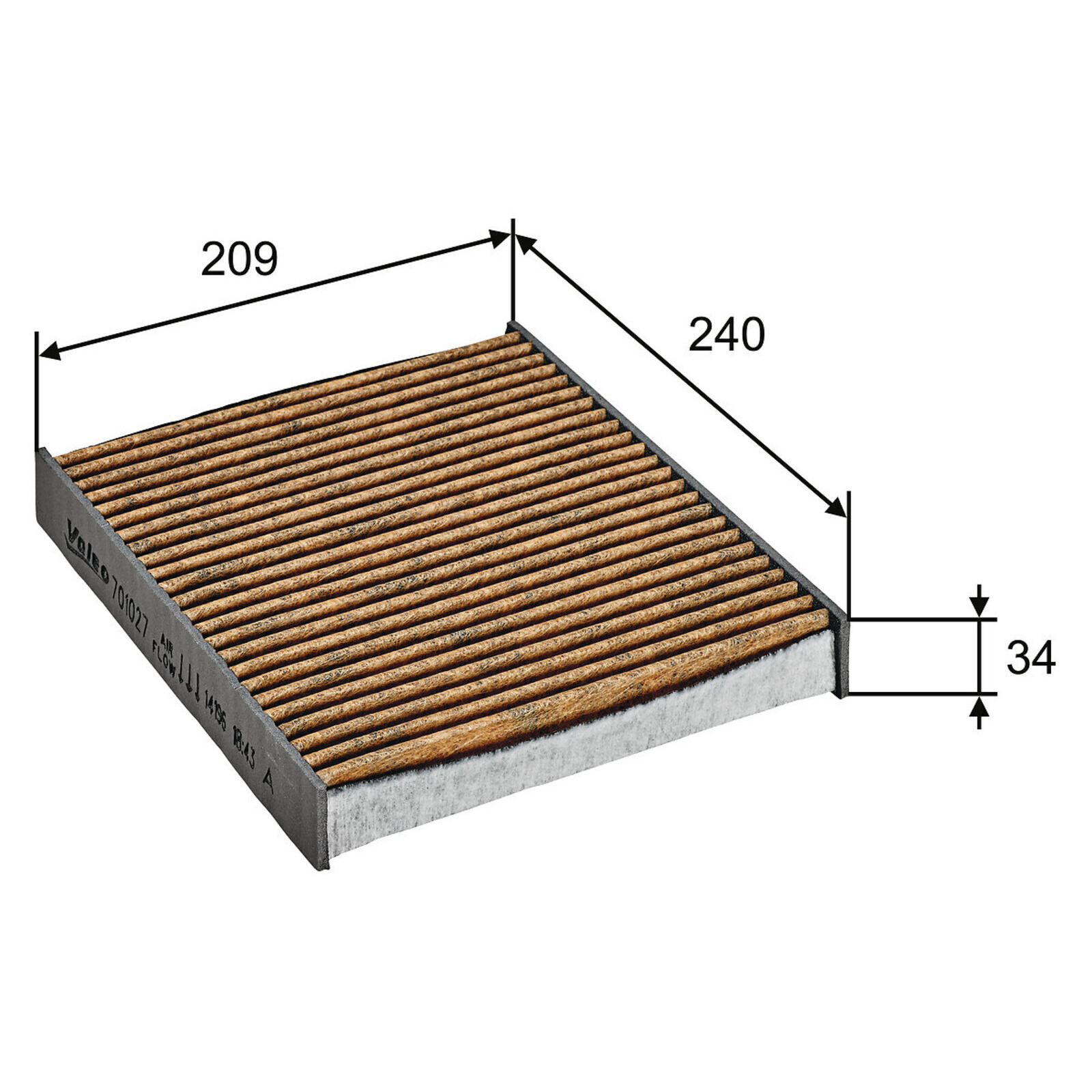 VALEO Filter, Innenraumluft VALEO PROTECT MAX