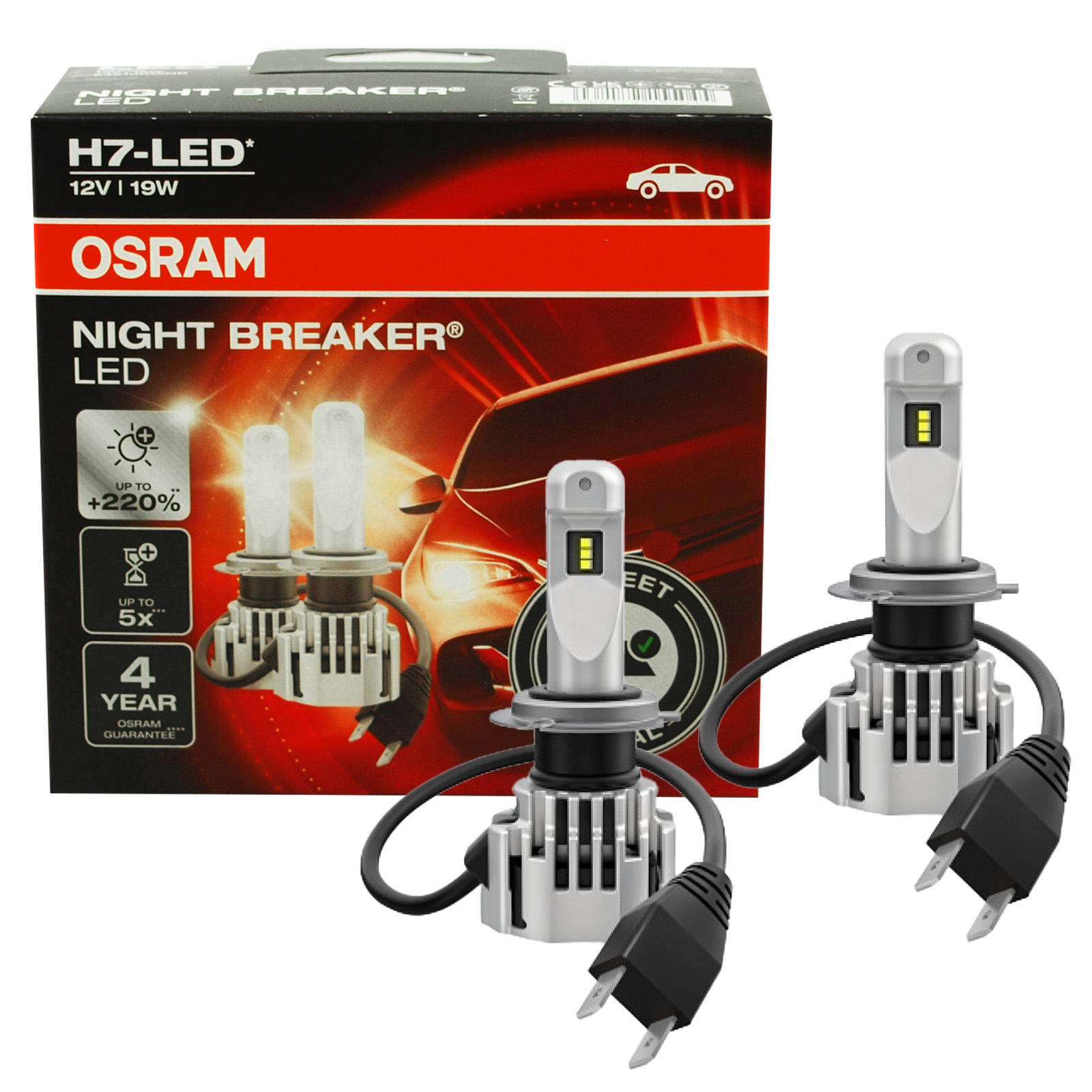 OSRAM Bulb, headlight NIGHT BREAKER LED