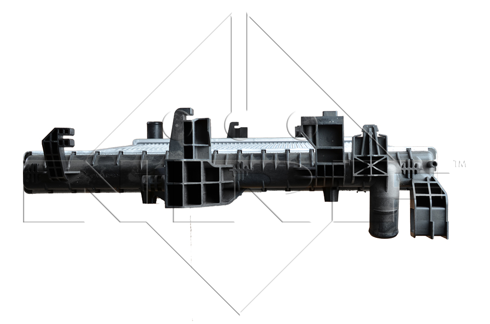 NRF Radiator, engine cooling EASY FIT