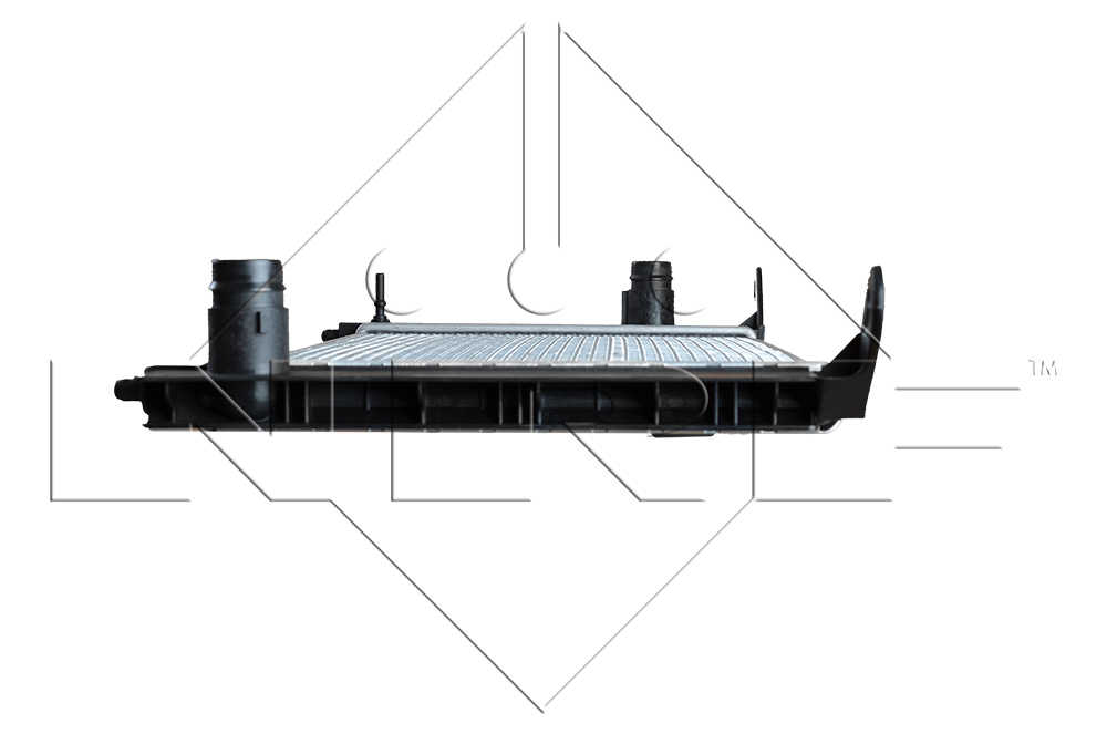 NRF Radiator, engine cooling EASY FIT