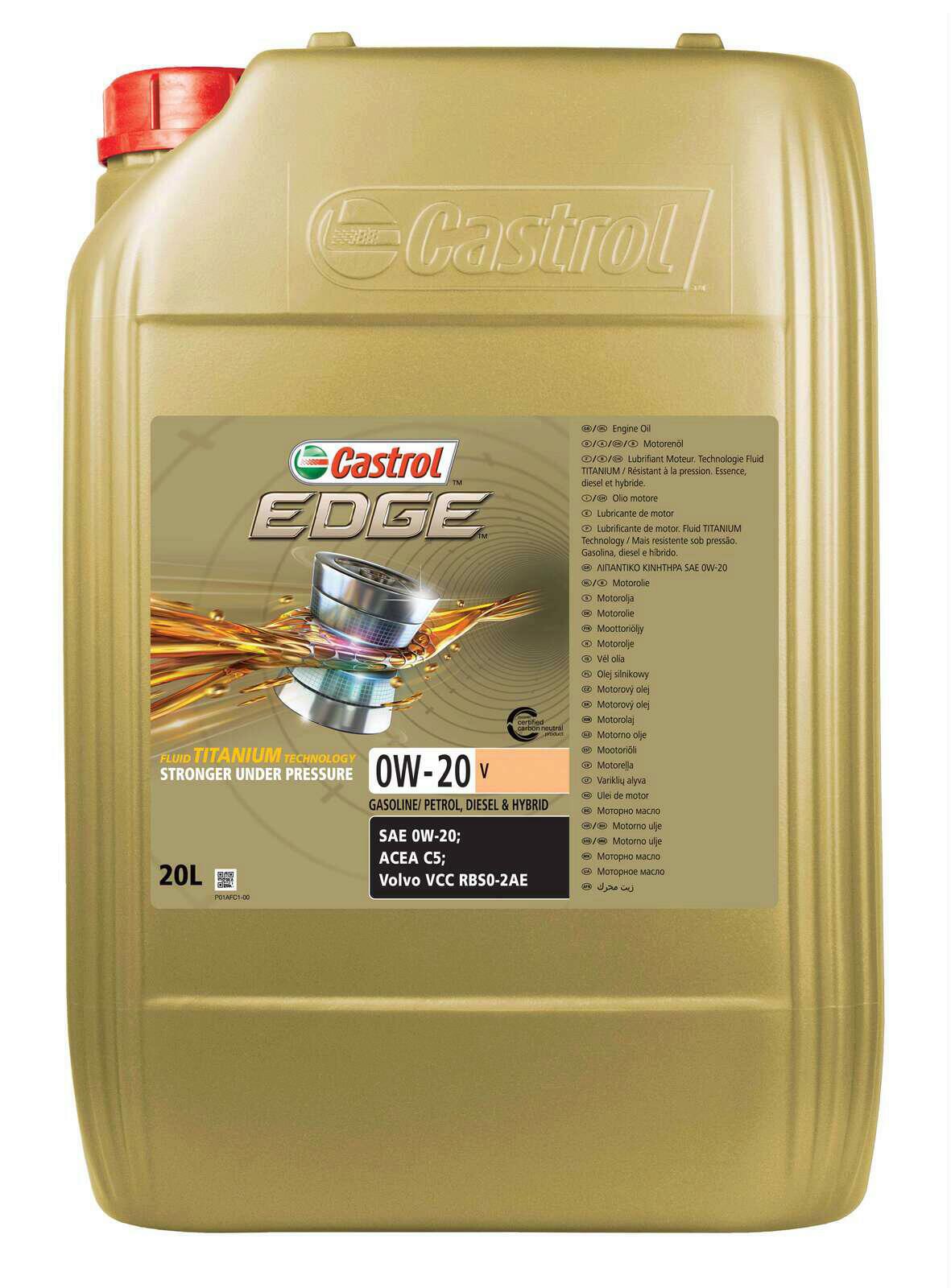 CASTROL Motoröl EDGE 0W-20 V