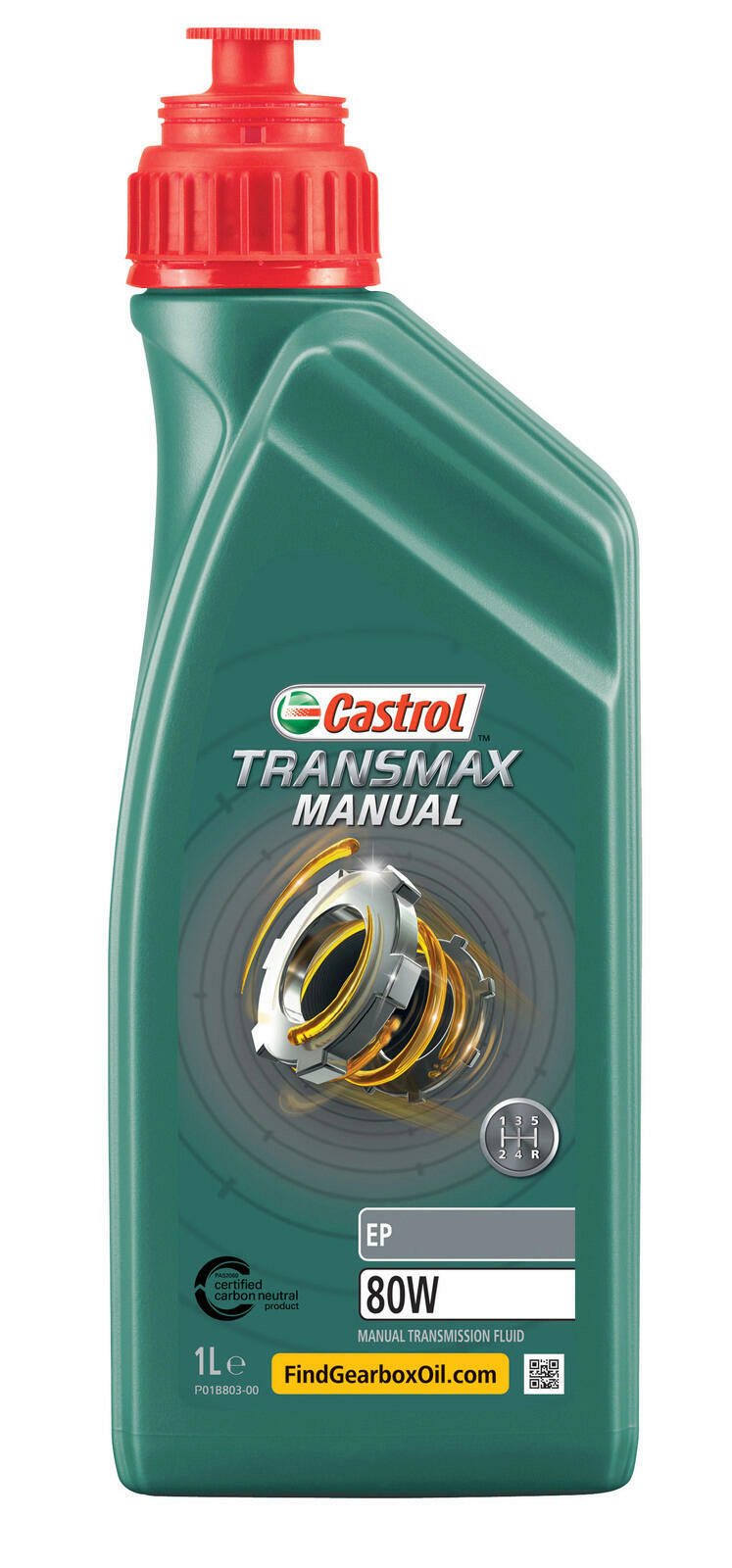 CASTROL Transmission Oil TRANSMAX Manual EP 80W