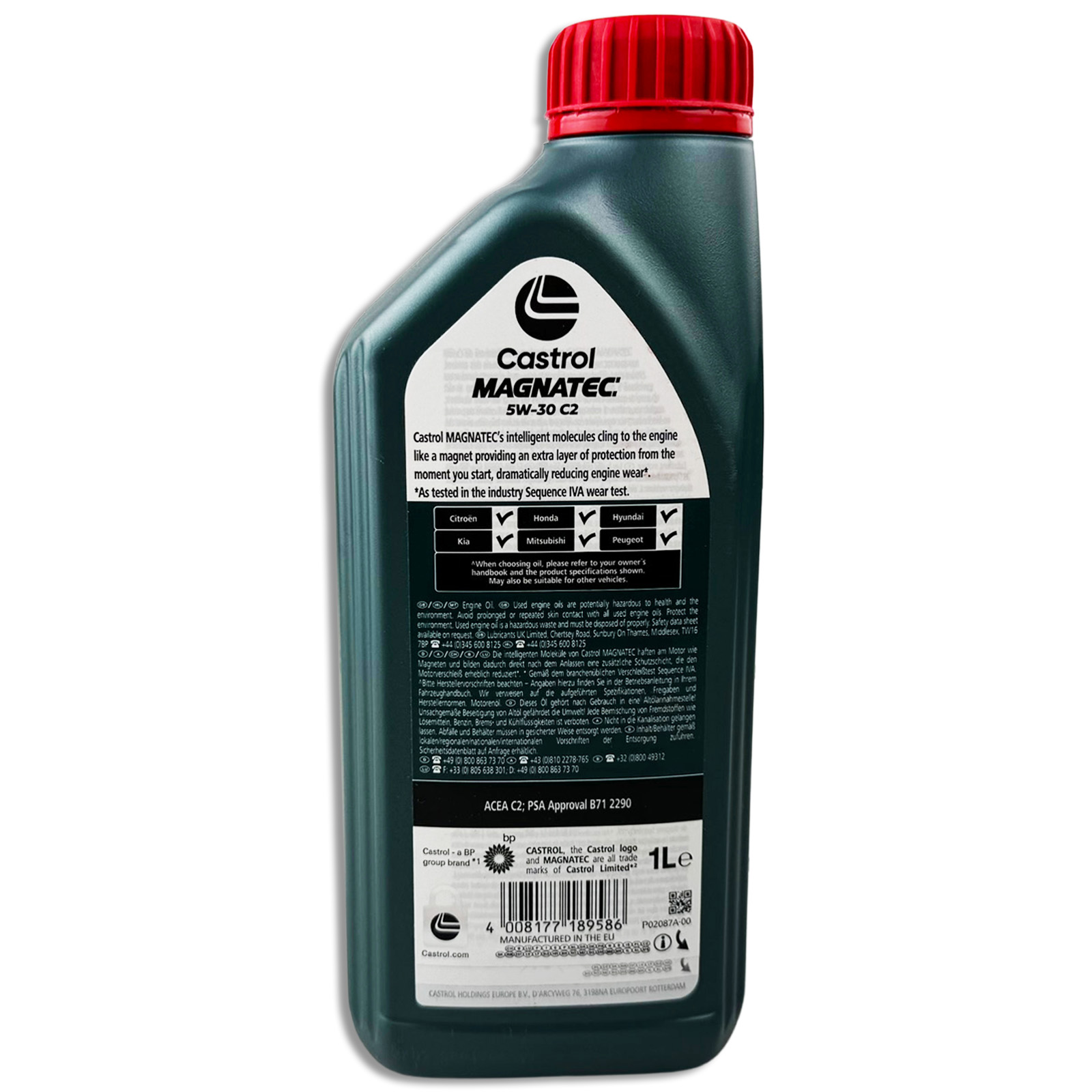 6L Castrol Motoröl Magnatec Stop-Start C2 5W-30 ACEA C2 PSA B71 2290 Motorenöl