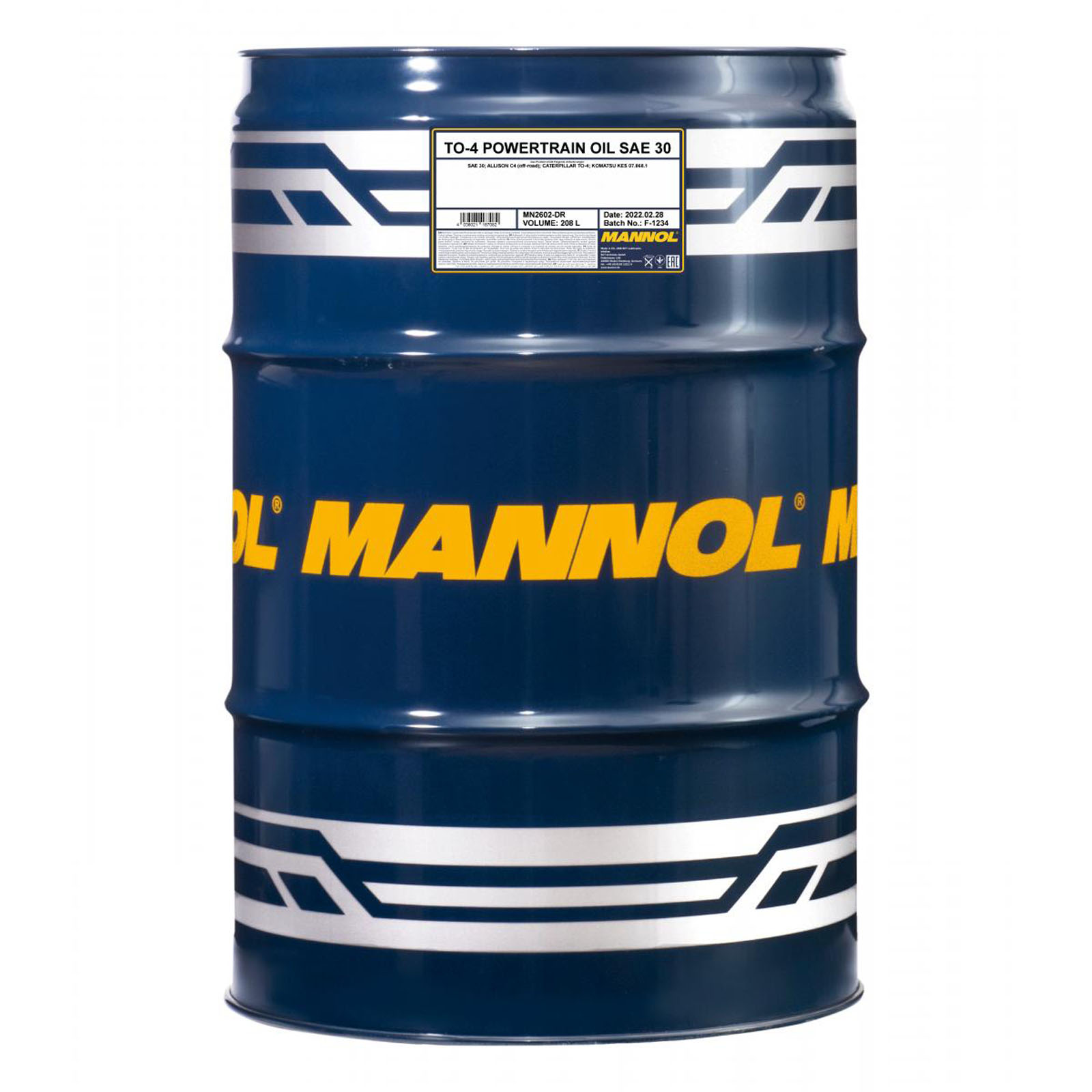 208L MANNOL Motoröl TO-4 Powertrain Oil SAE 30