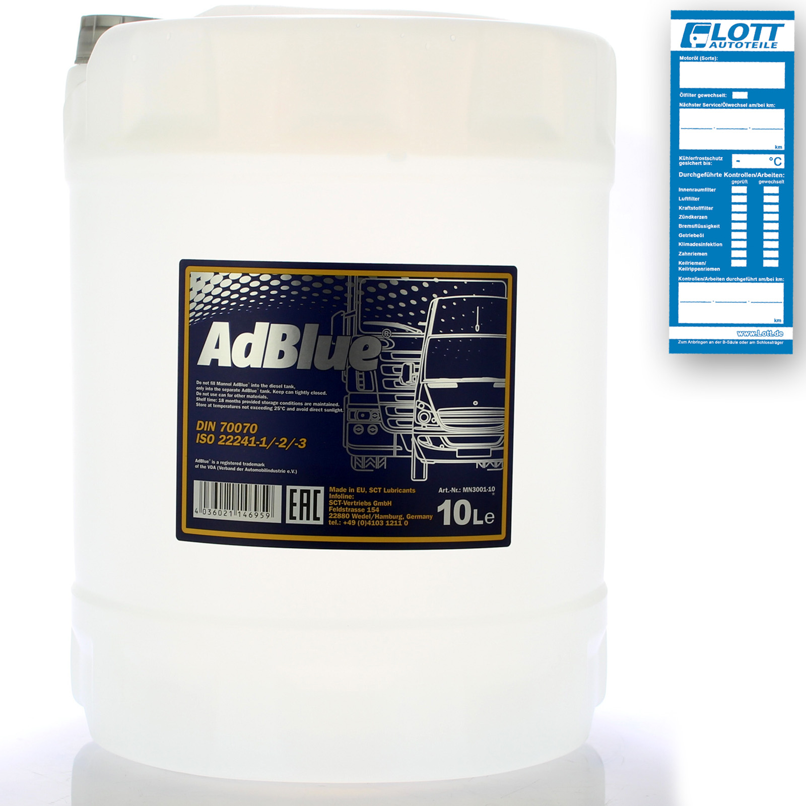 Adblue Dieseladditiv 10L