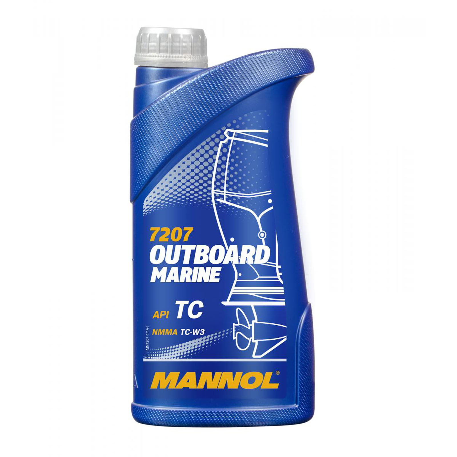 1L Mannol Outboard Marine 2-Takt Motoröl