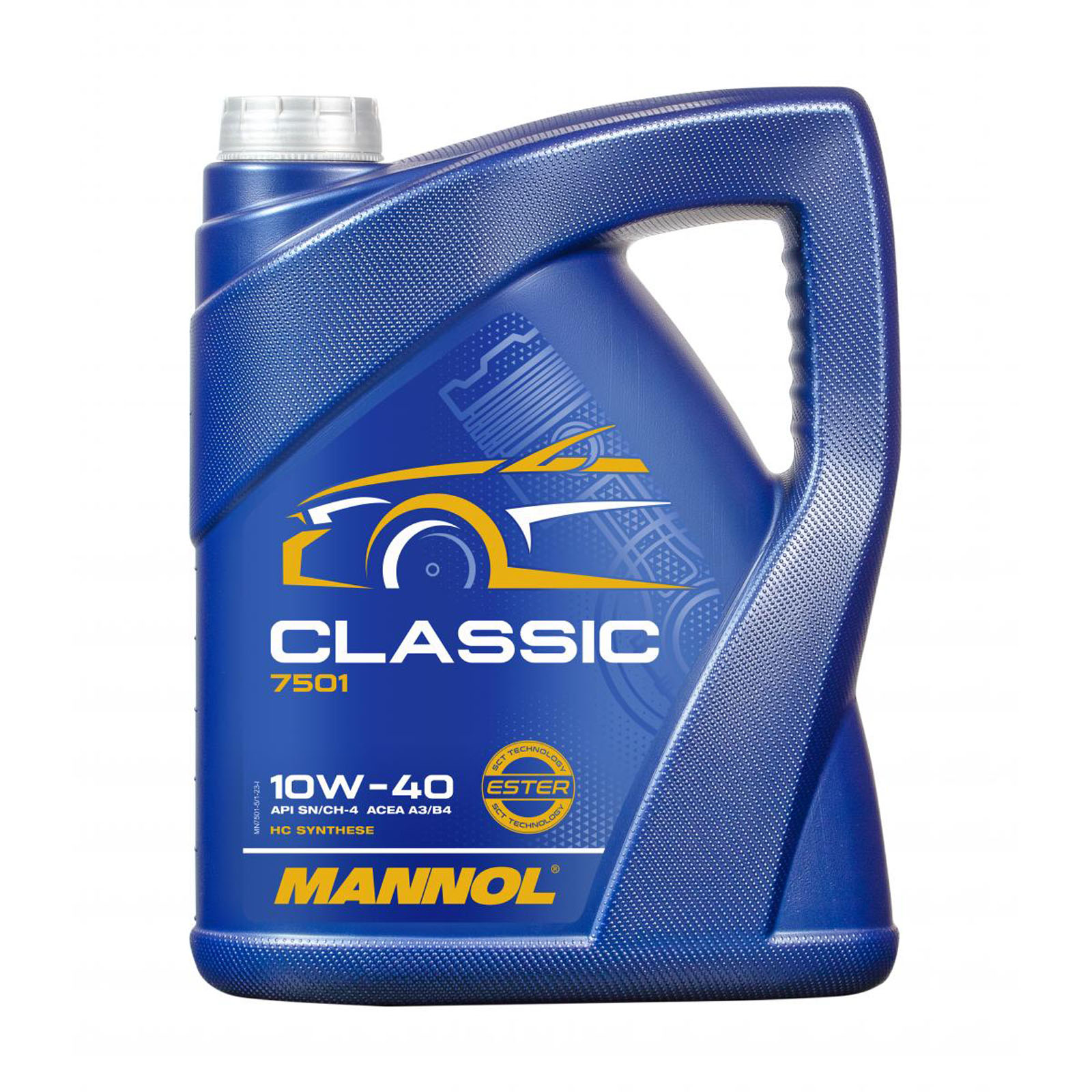 5L Mannol Classic 10W-40 Motoröl MN7501-5 passend für VW 502.00 505.00 API SN/SM/CF