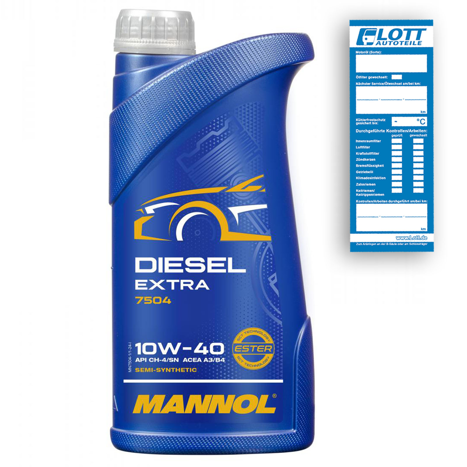 1L Mannol Diesel Extra Motoröl 10W-40