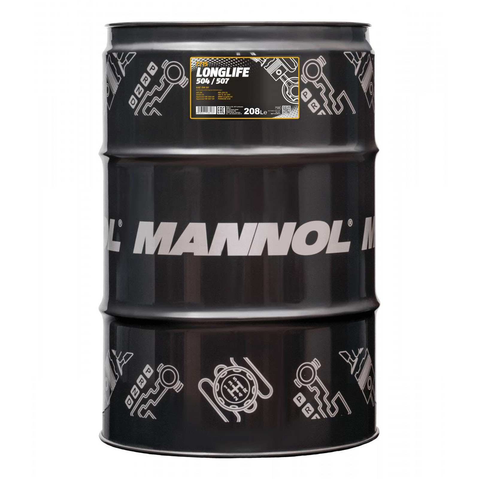 208L Mannol 7715 Longlife 504/507 Motor&ouml;l