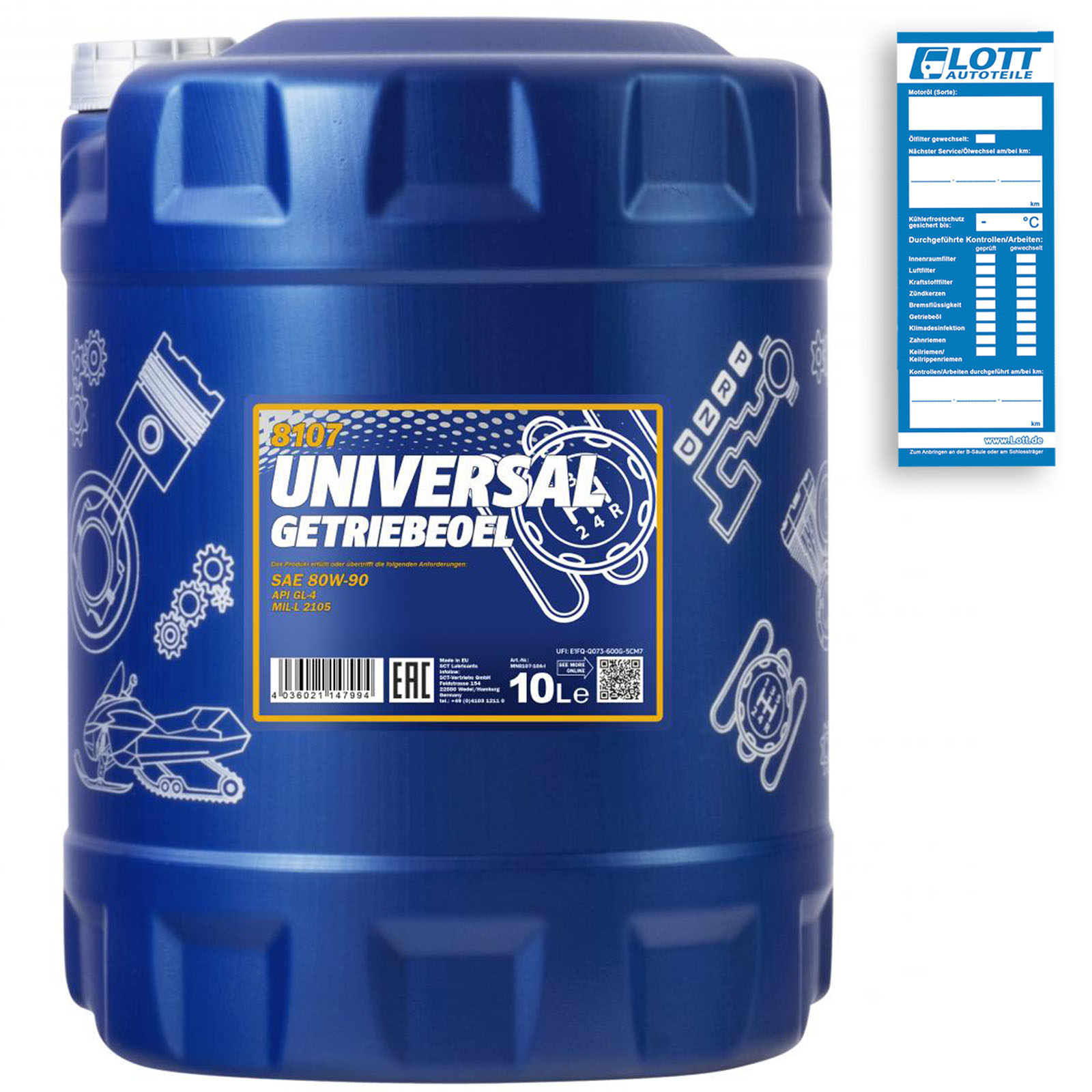 Mannol Universal Getriebeöl 10L