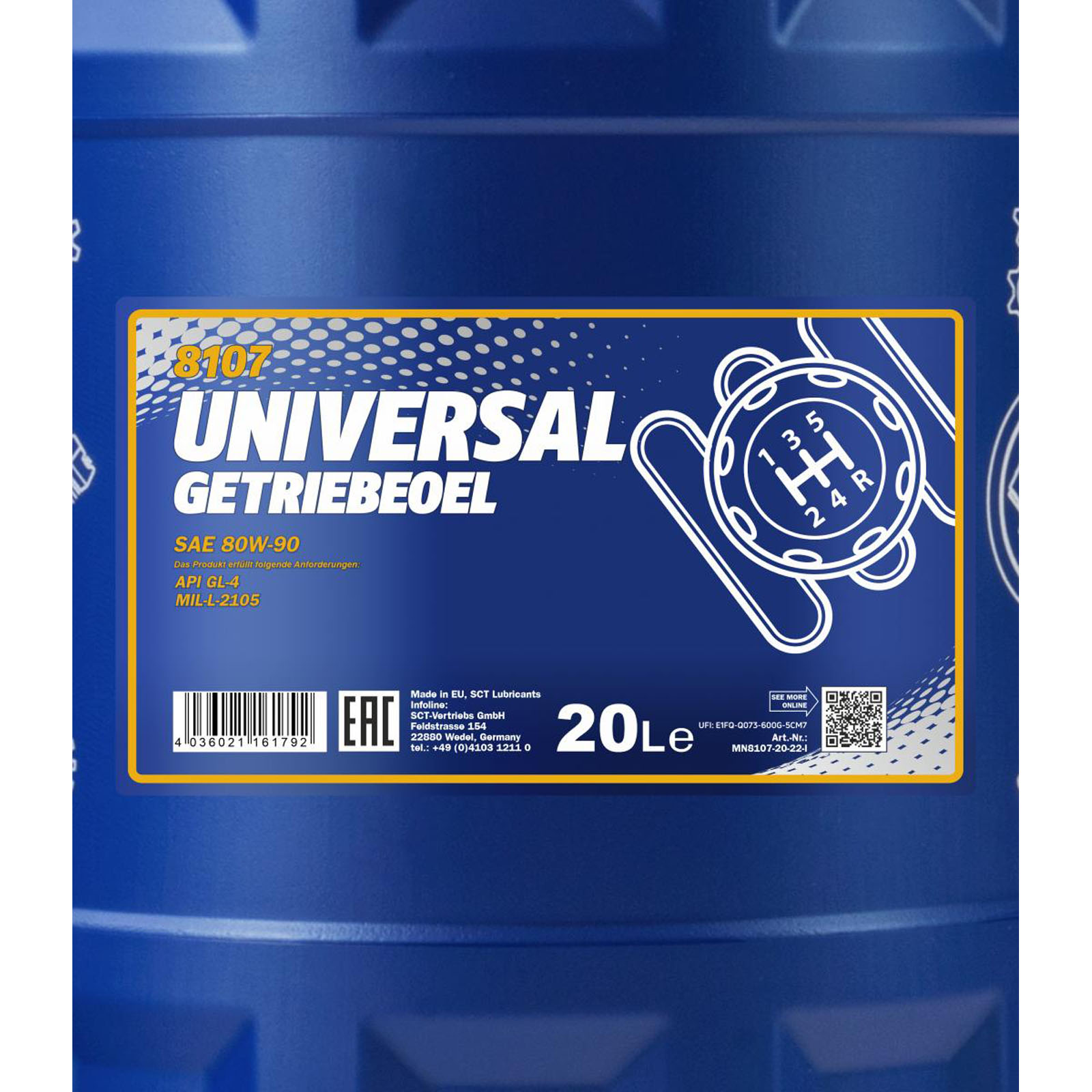 Mannol Universal Getriebeöl 20L