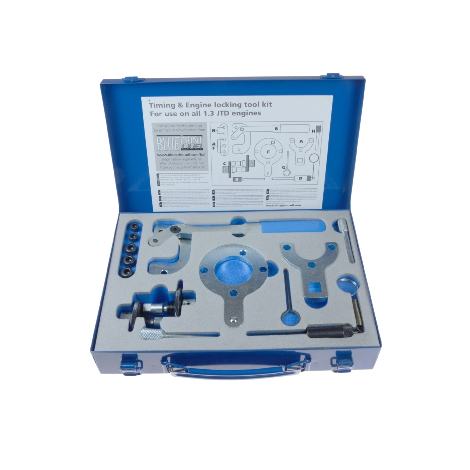 BLUE PRINT Retaining Tool Set, valve timing