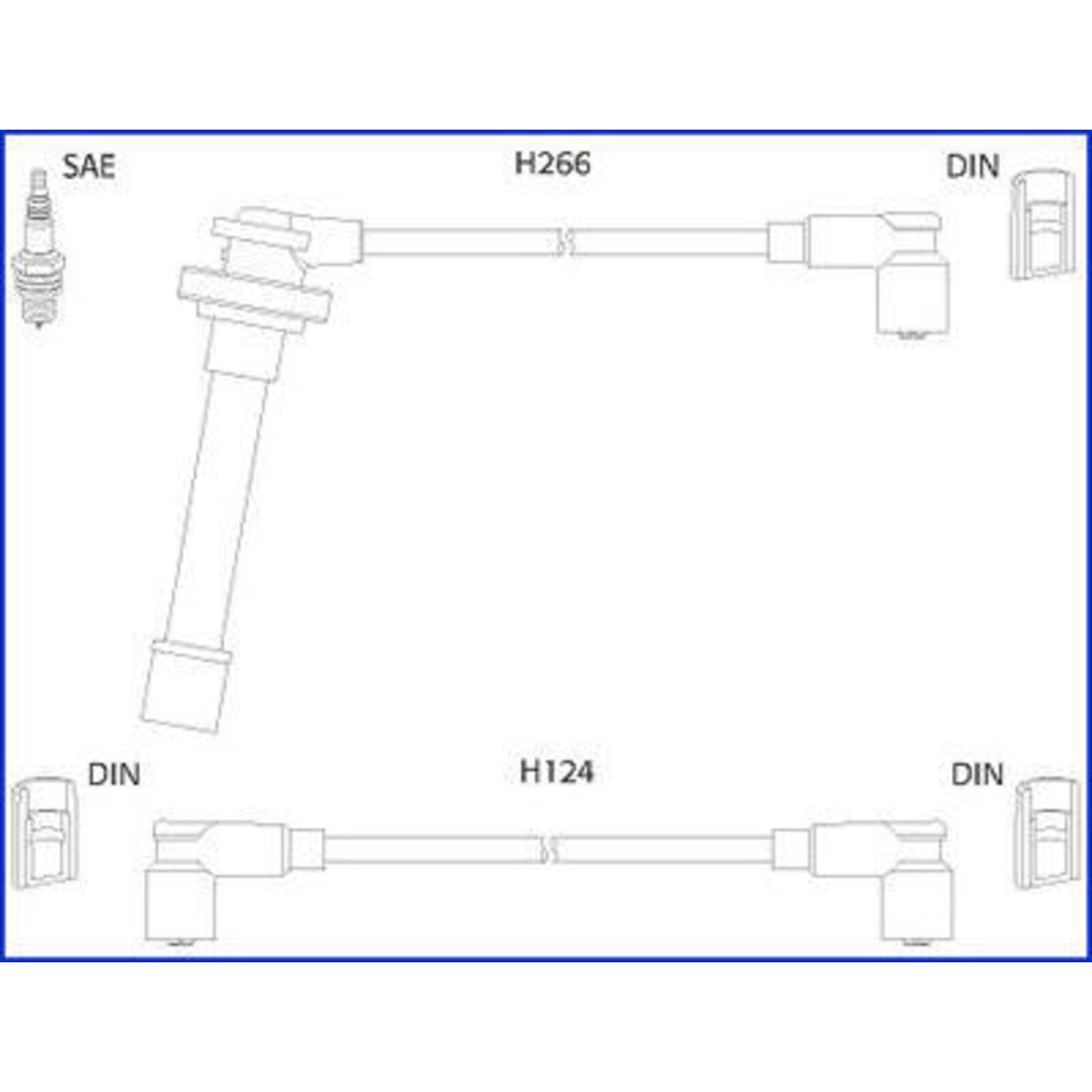 HITACHI Ignition Cable Kit Hueco