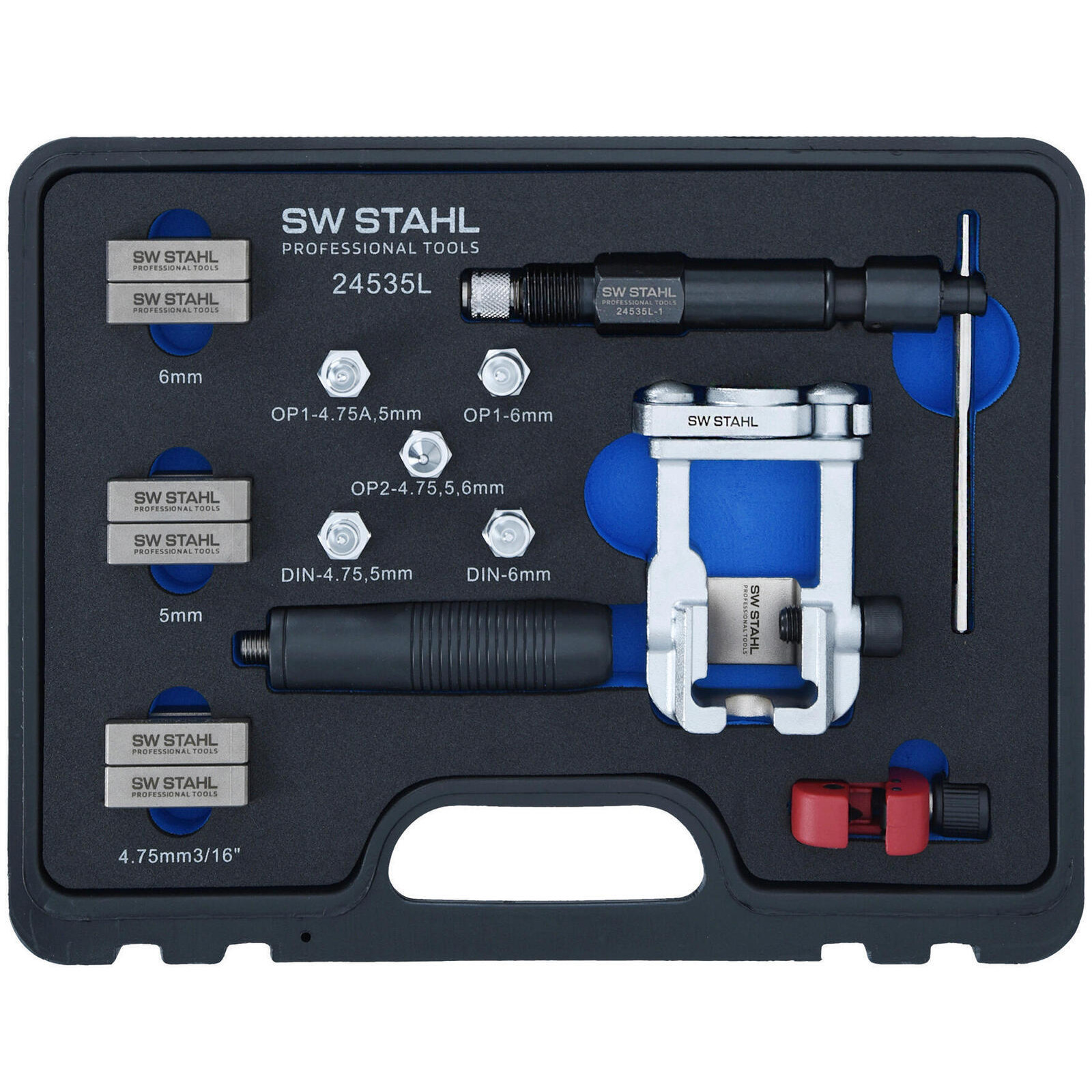 SW-STAHL 24535L Bördelgerät, 14-teilig