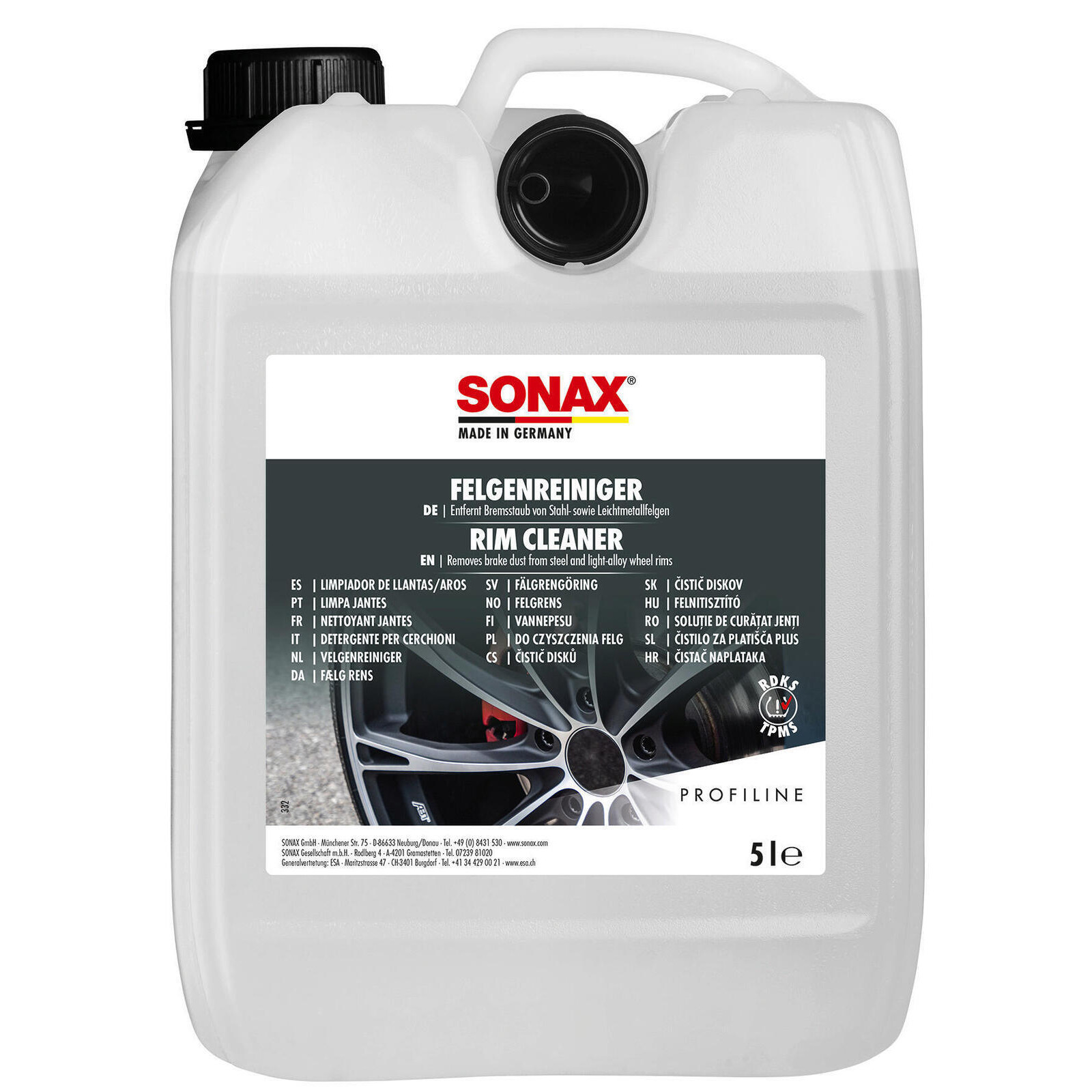 SONAX Rim Cleaner Rim Cleaner acid-free