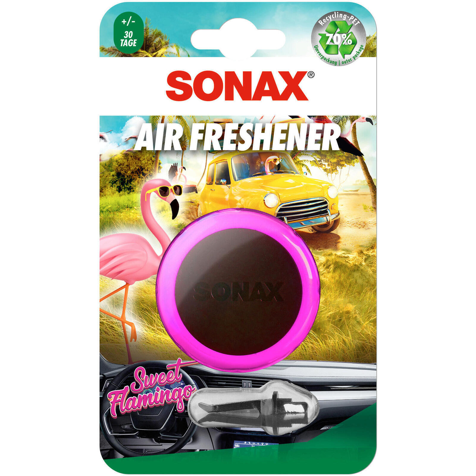 SONAX Lufterfrischer Air Freshener Sweet Flamingo