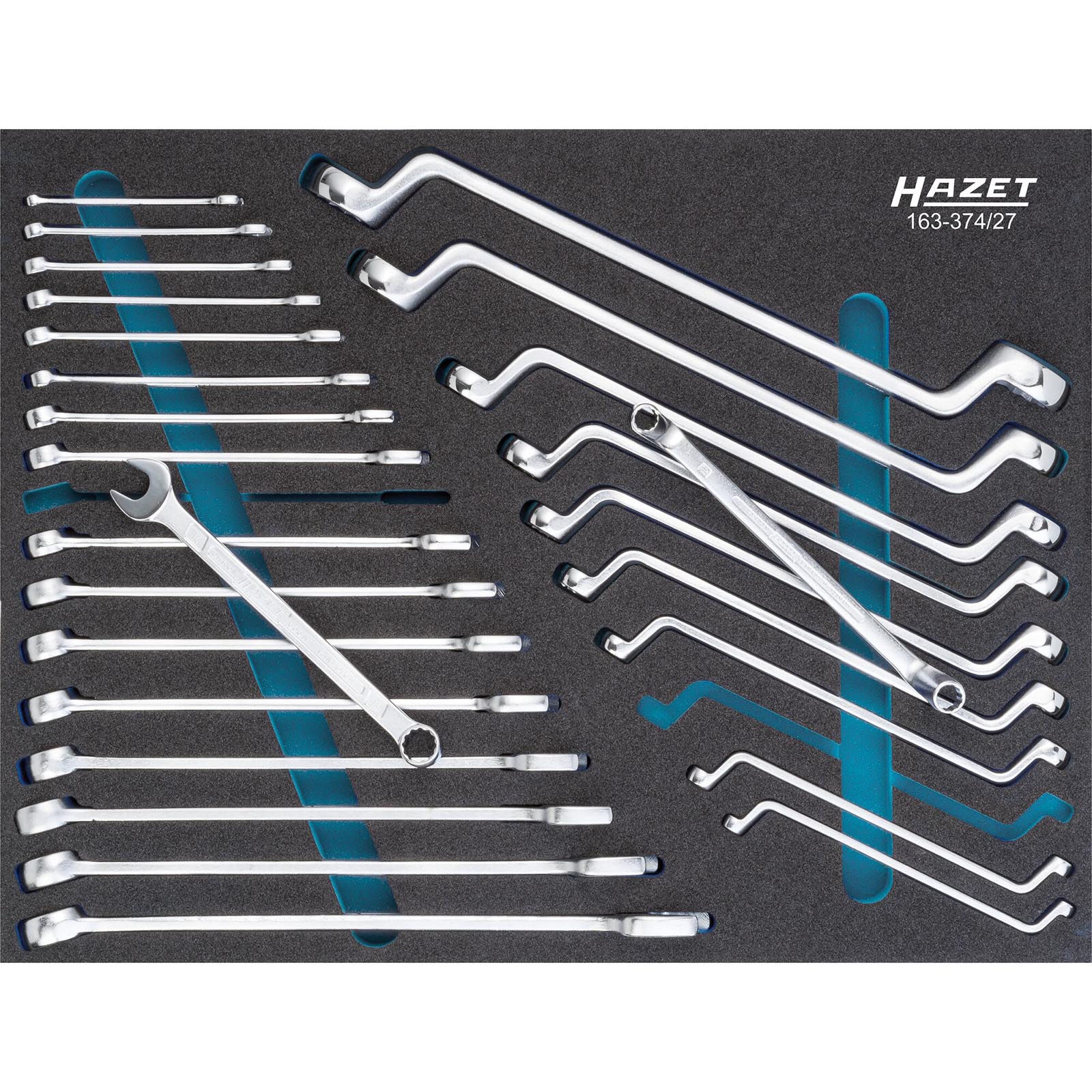 HAZET Spanner Set, ring / open ended