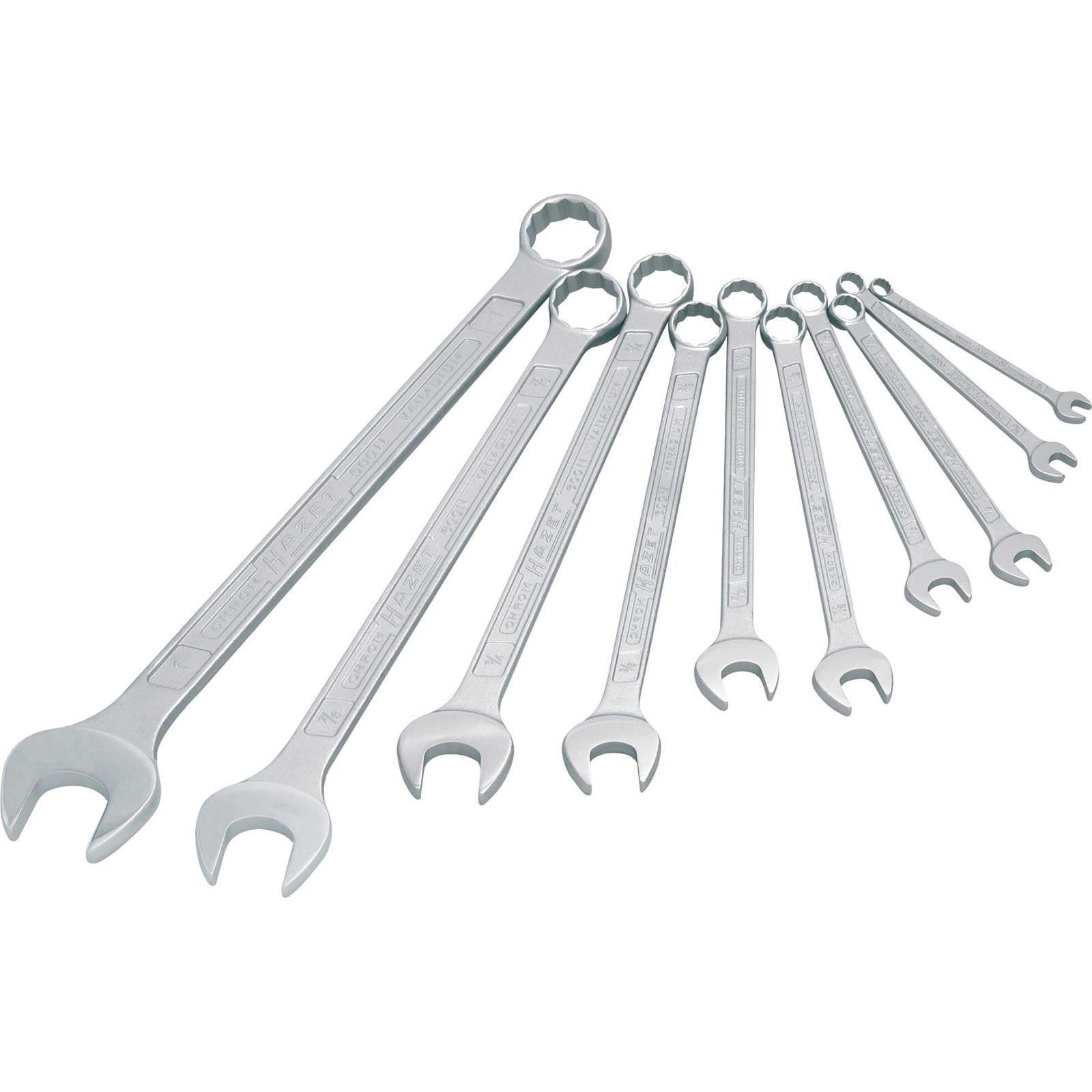 HAZET Spanner Set, ring / open ended