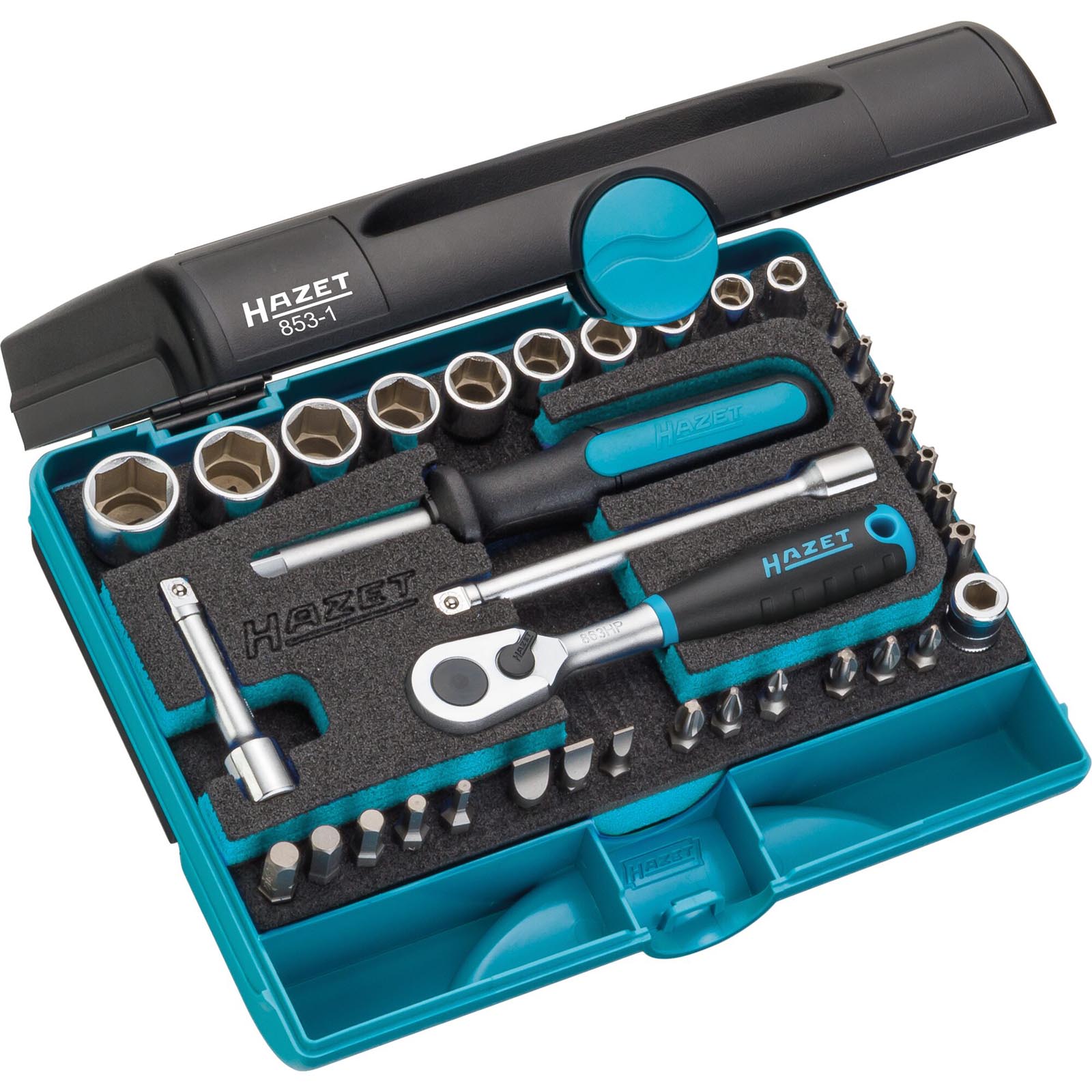 HAZET Socket Set Safety-Insert-System, SmartCase