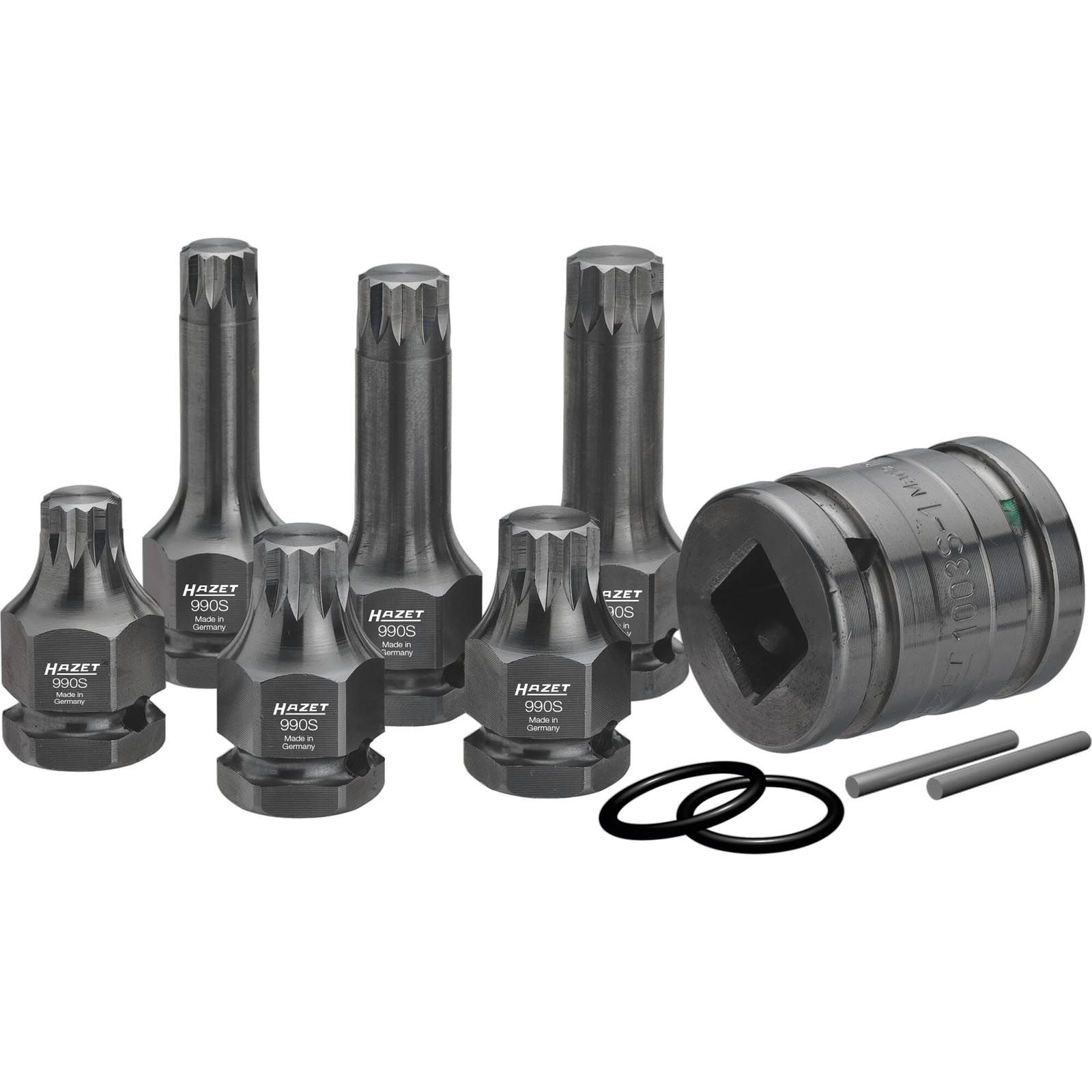 HAZET Power Socket Set XZN, Safety-Insert-System