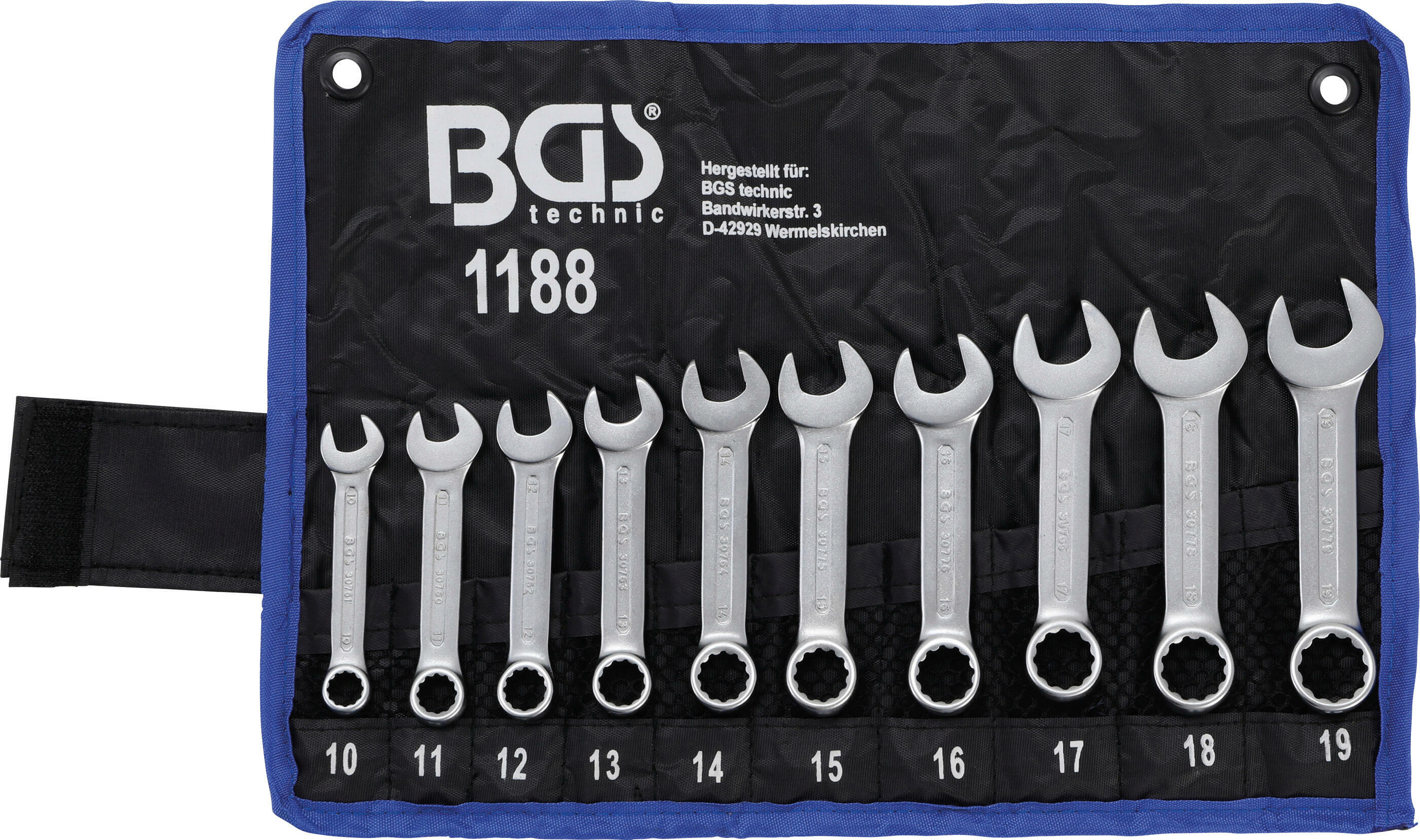 BGS Spanner Set, ring / open ended