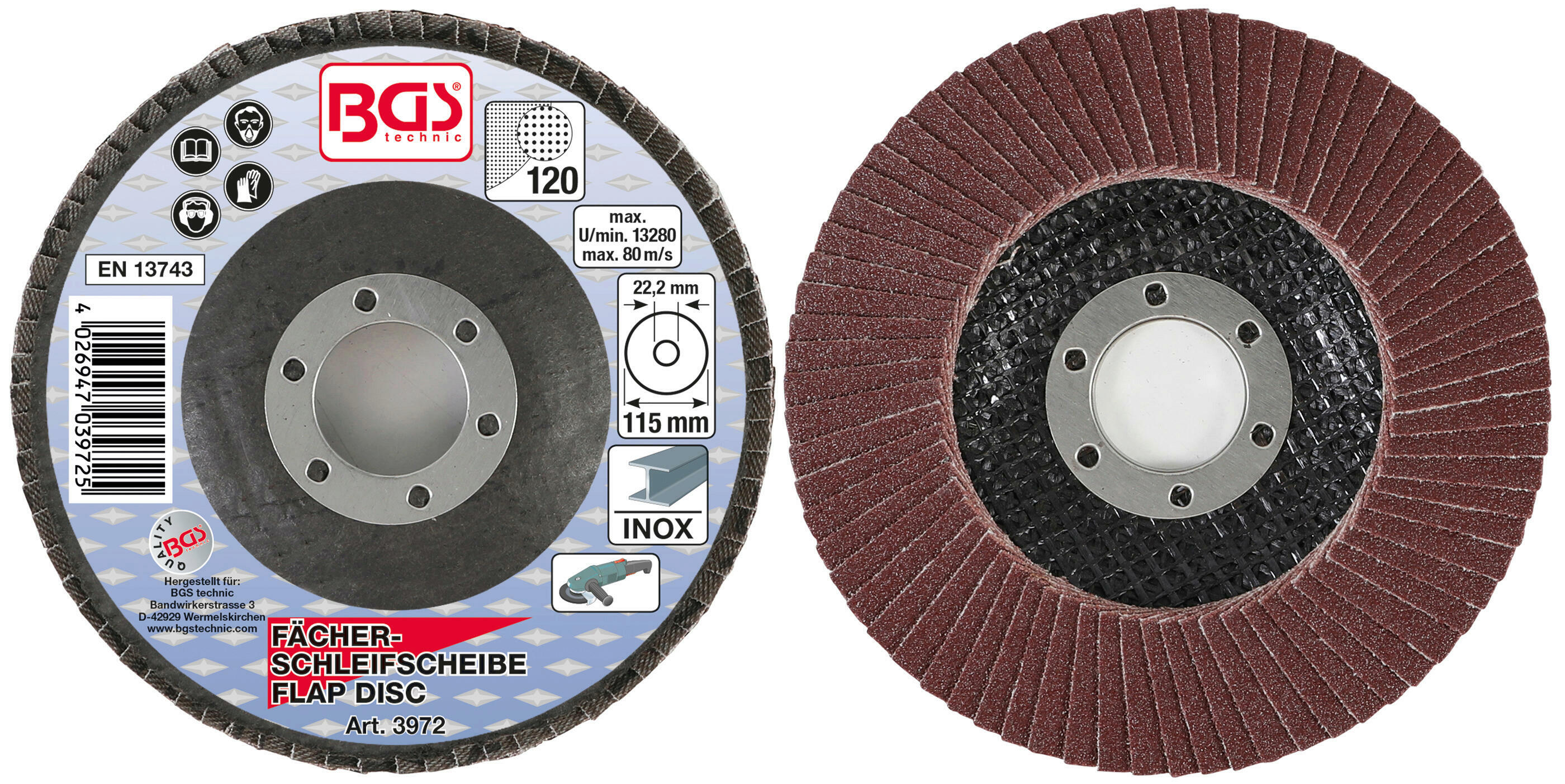 BGS Grinding Disc, angle grinder