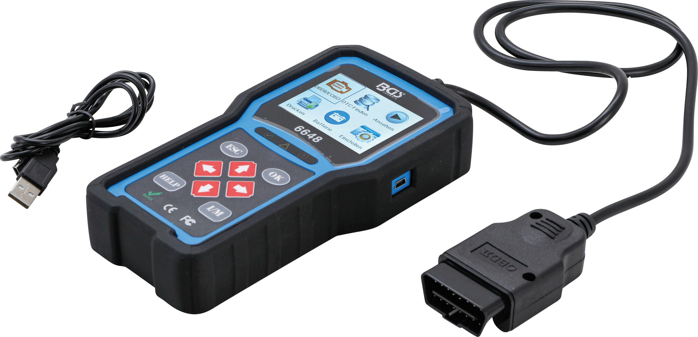 OBD 2 (EOBD) Fehlerdiagnosegerät