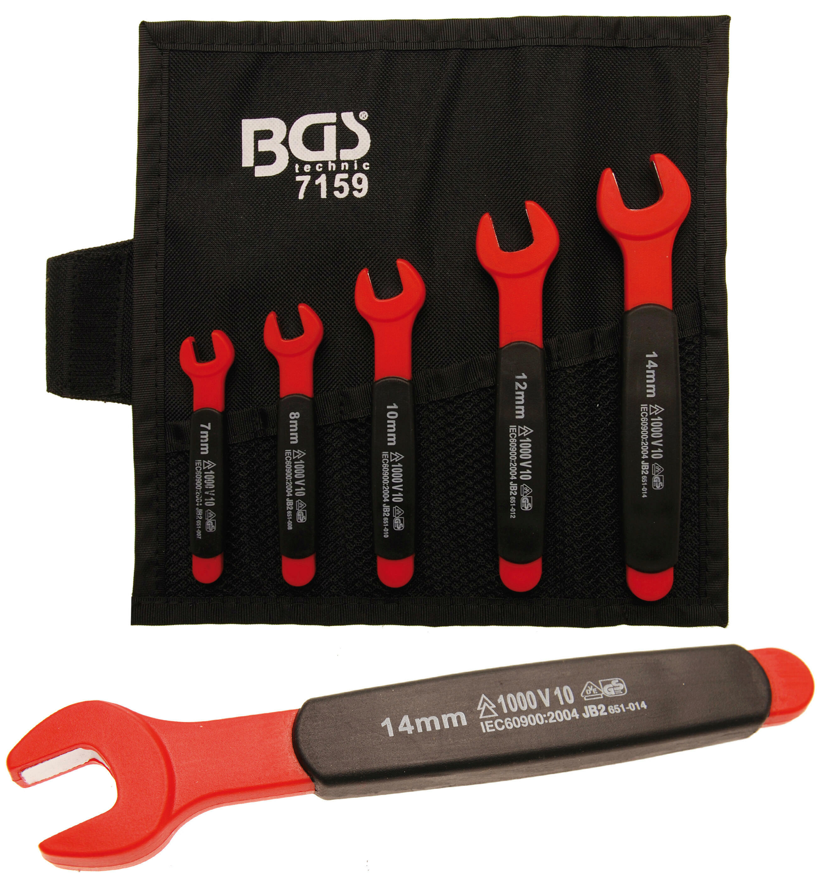 BGS Open-Ended Spanner Set