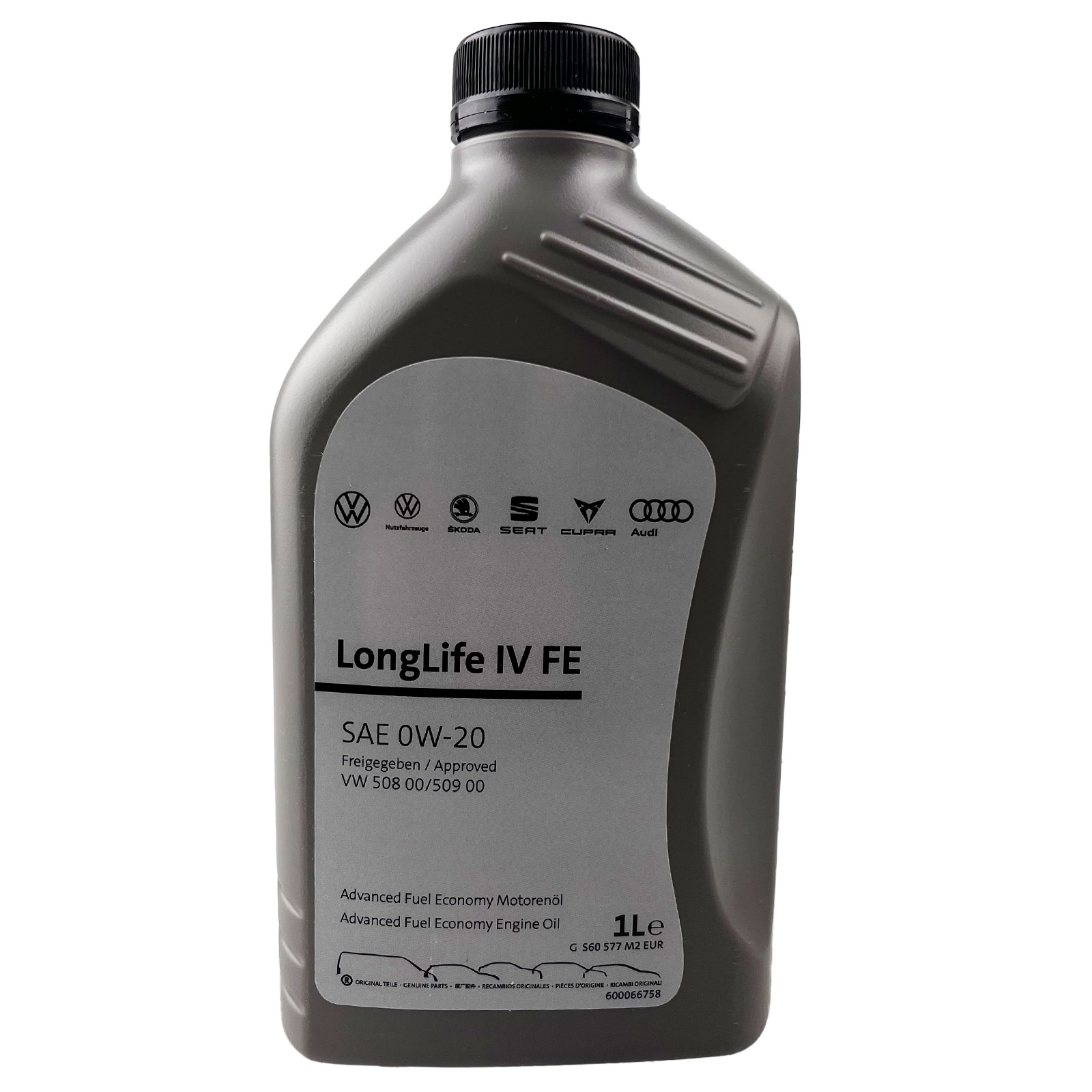 1L Original VW Longlife 4 0W-20 Motoröl