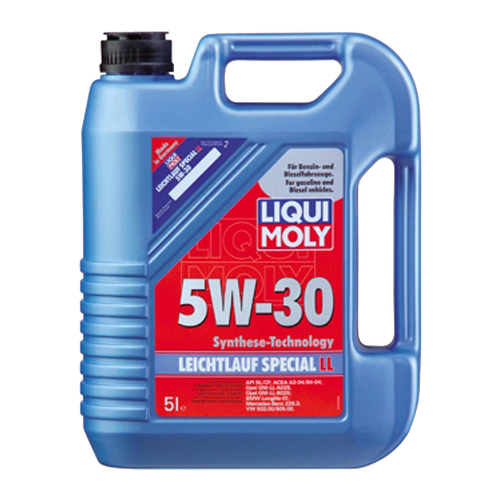 Liqui Moly Motoröl + Ölfilter + Luftfilter + Ablassschraube