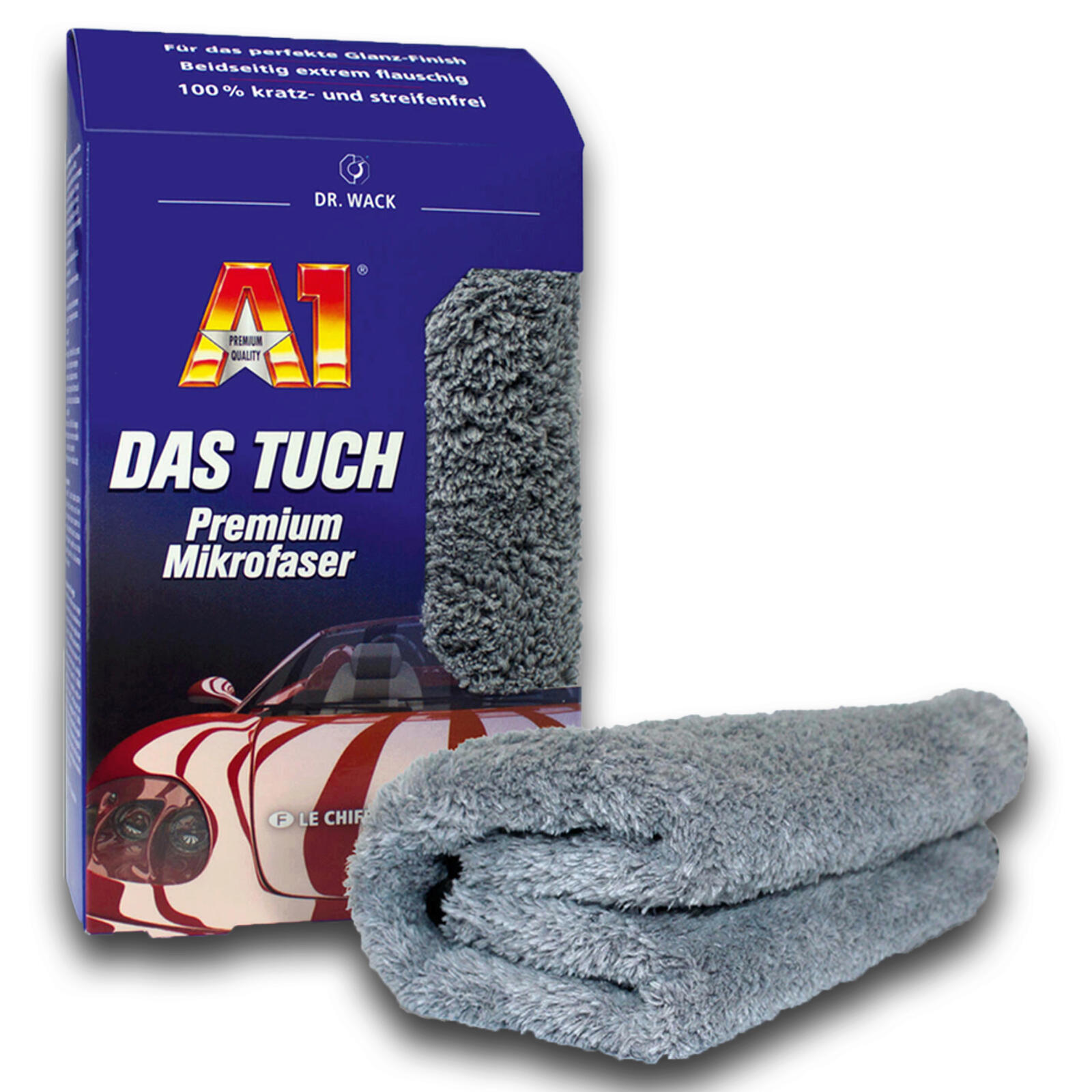 4x Dr.Wack P21S Felgen Detailer 500ml passend für Abperl-Effekt 1x Dr. Wack A1 Das Tuch