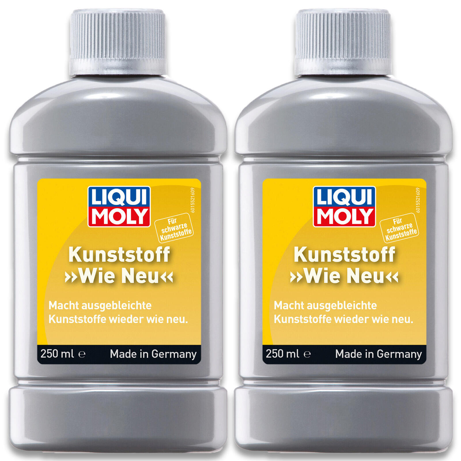 2x 250ml Liqui Moly 1552 Kunststoff WIE NEU schwarz Kunststoffaufbereitung