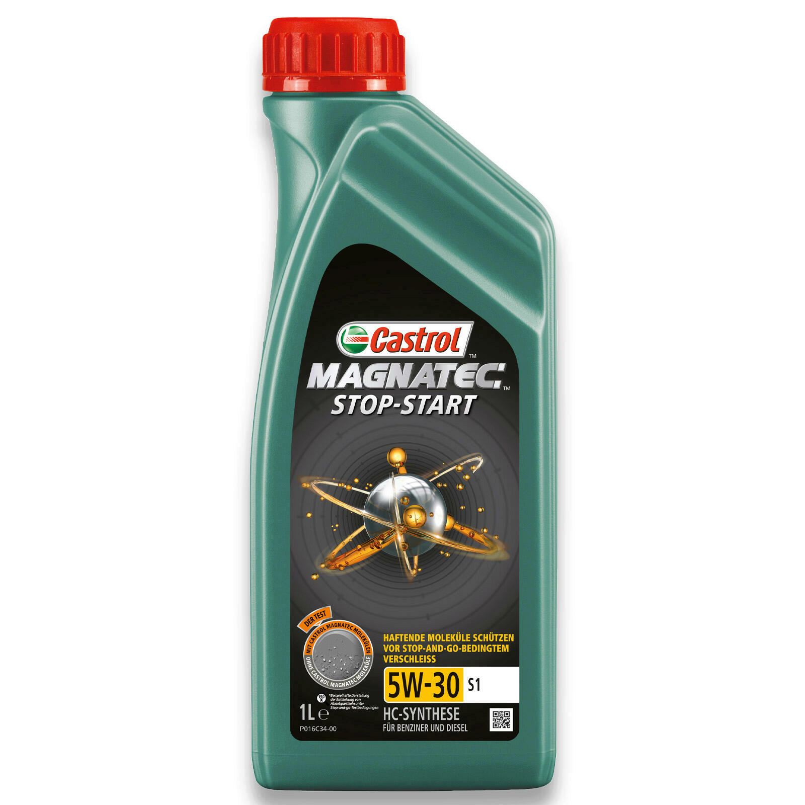 2x 1 Liter Castrol Motorenöl Magnatec 5W-30 S1 Start-Stop Motoröl Ö Oil 15C2BA