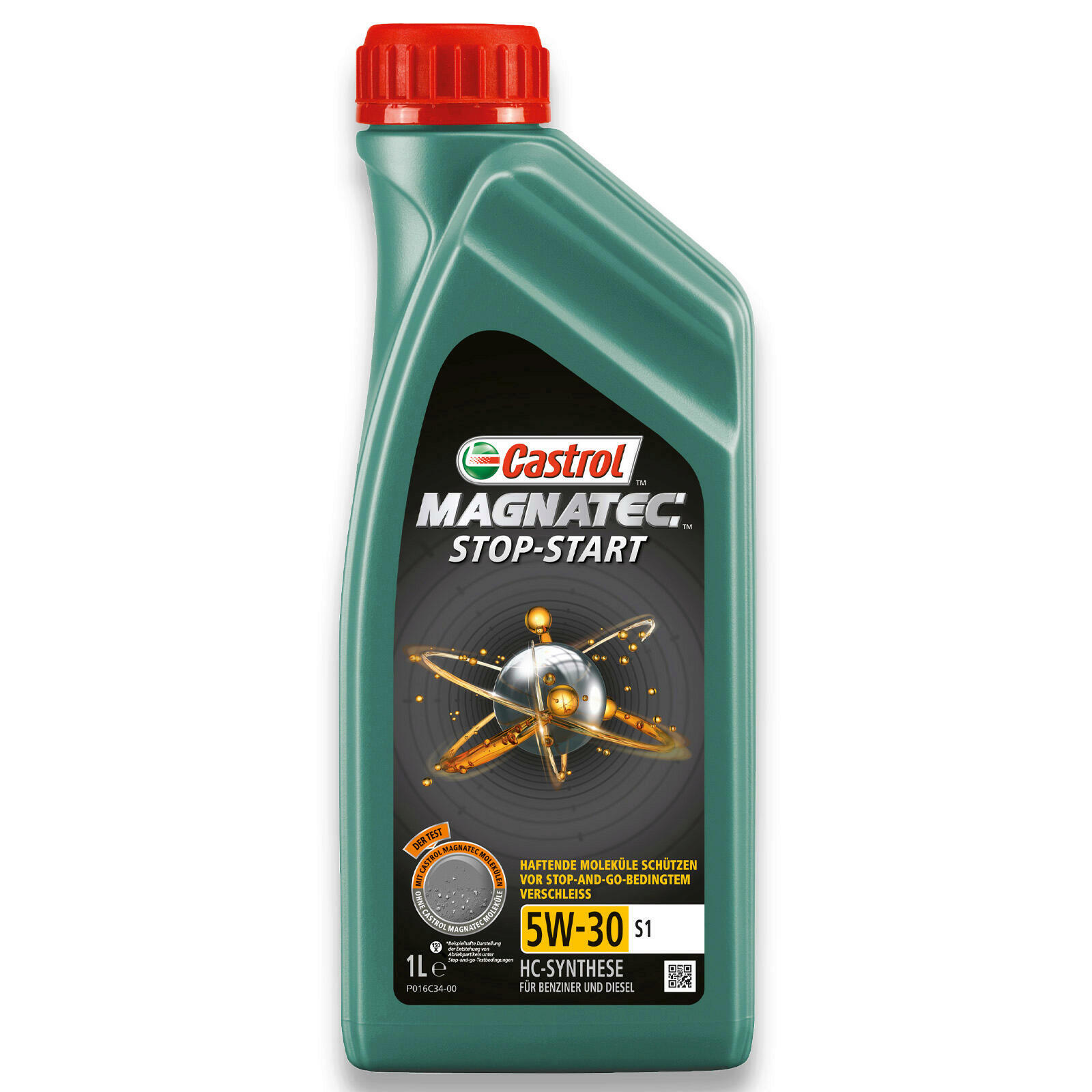 5x 1 Liter Castrol Motorenöl Magnatec 5W-30 S1 Start-Stop Motoröl Ö Oil 15C2BA