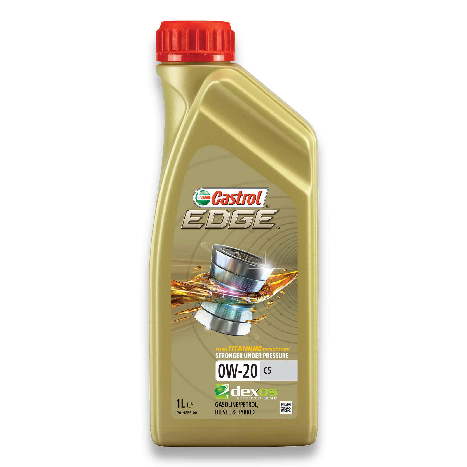 9 Liter Castrol Motoröl Edge Titanium Fluid 0W-20 C5 Motoroel Oel 15CC96