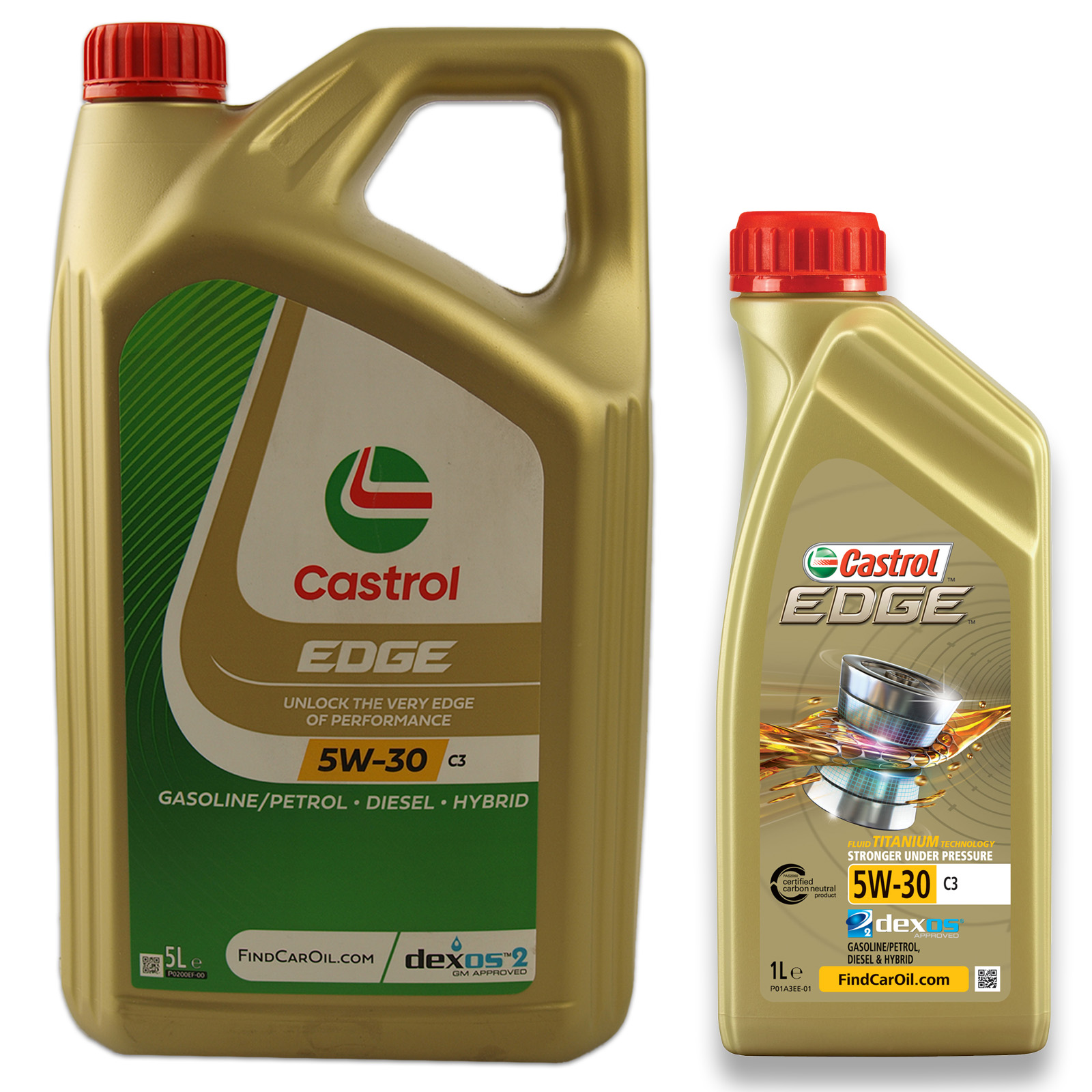 6L Castrol EDGE 5W-30 C3 Motoröl passend für VW 505.00 505.01 MN 229.31 229.51 GM Dexos2