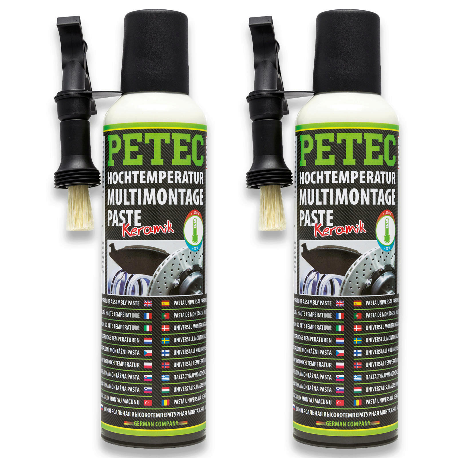 2x 200ml PETEC Multi-Montagepaste Bremsenpaste Schmiermittel 94420 schmieren