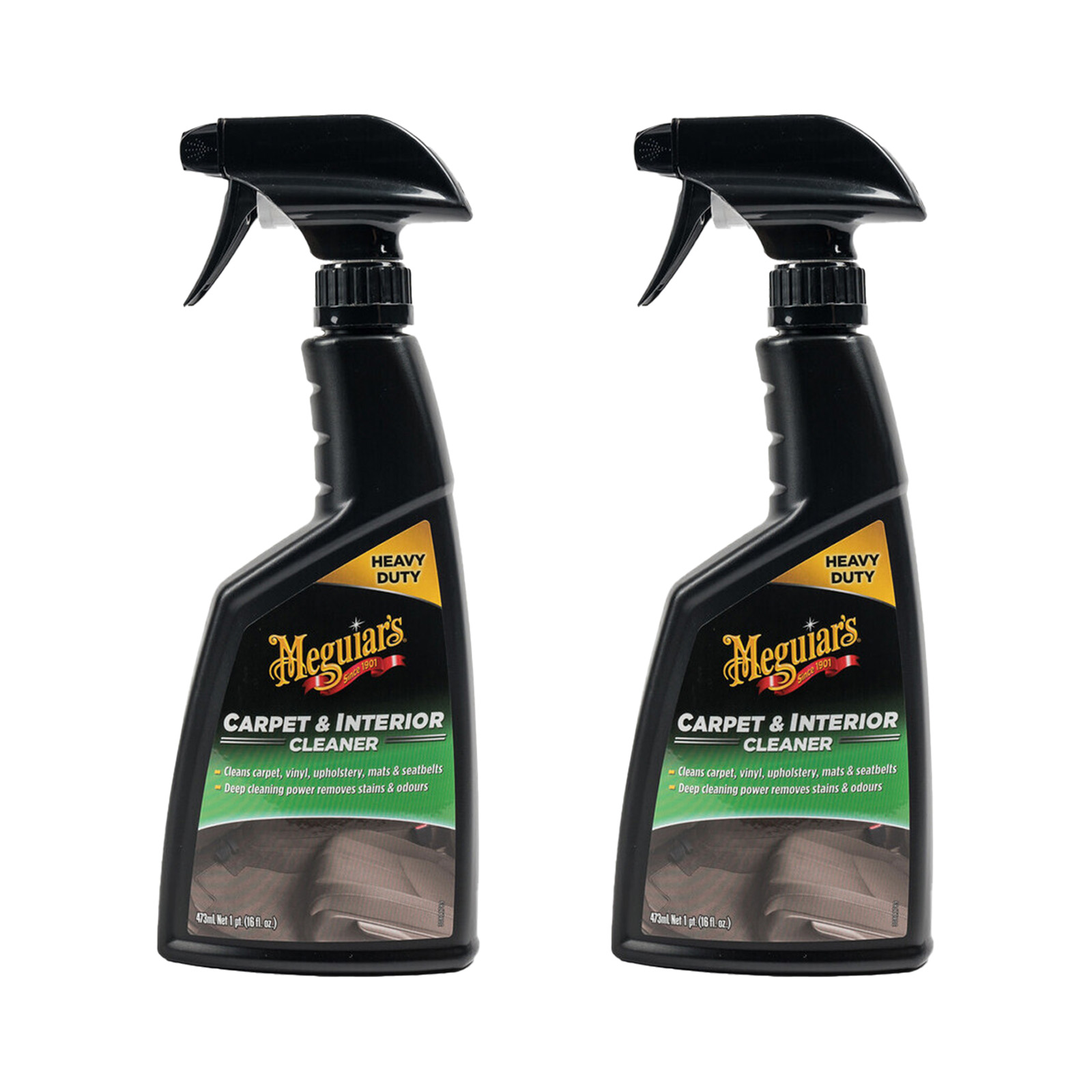 2x Meguiars Carpet & Interior Cleaner 473ml Textil/Teppich-Reiniger