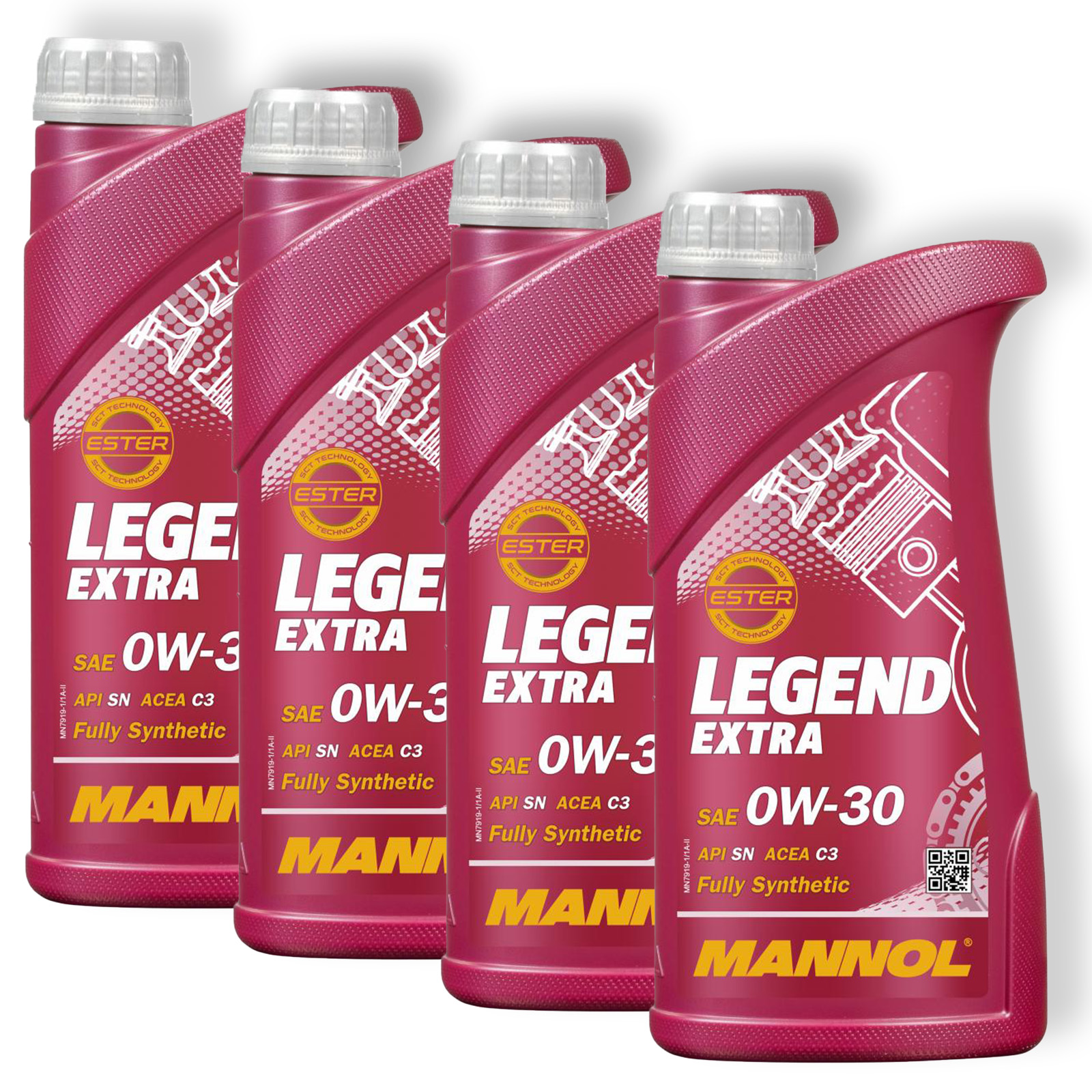 4L Mannol Legend Extra Motoröl 0W-30 ACEA C2/C3 passend für BMW LL-04 MB 229.51 PSA B71 2290