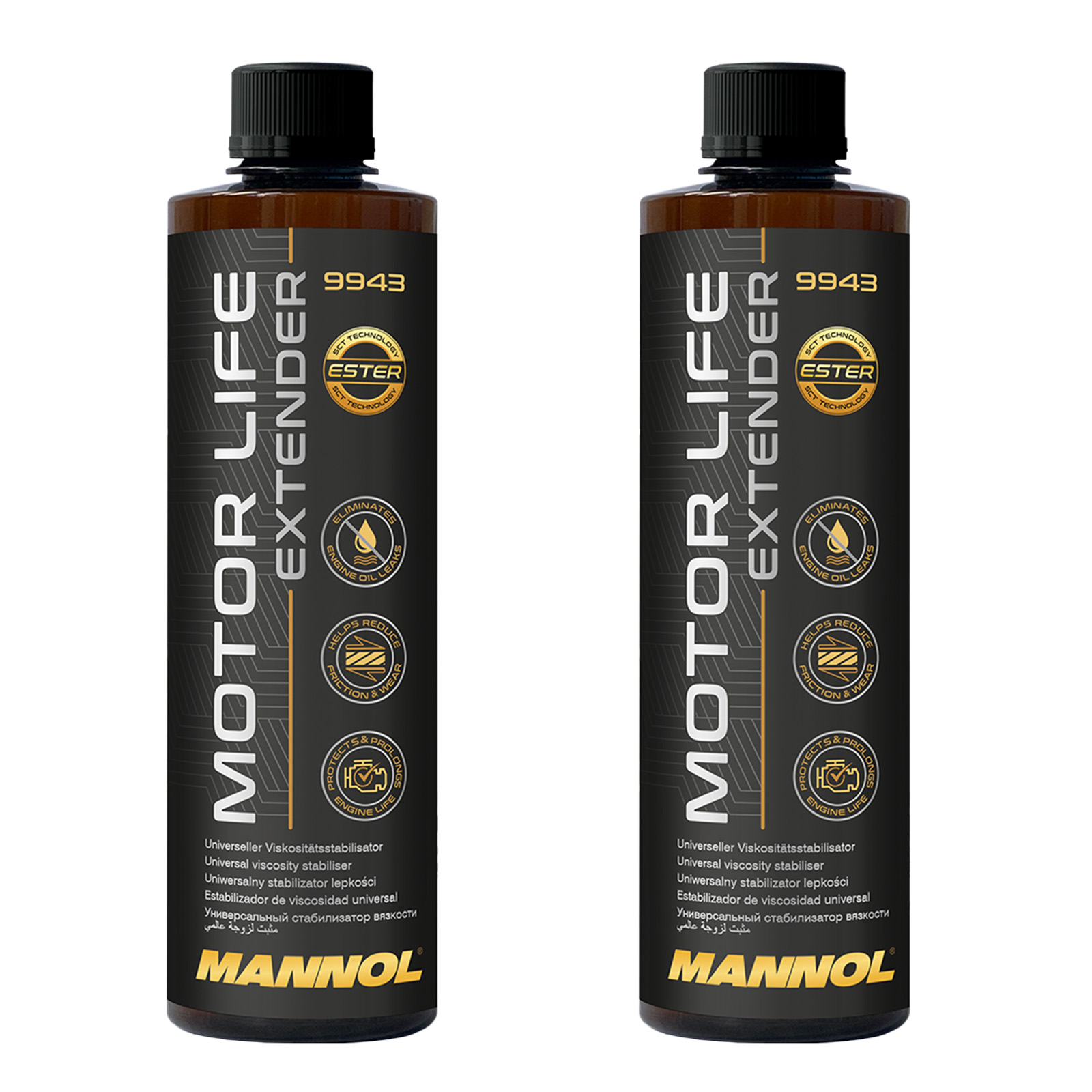 2x 450 ml Mannol Motor Life Extender