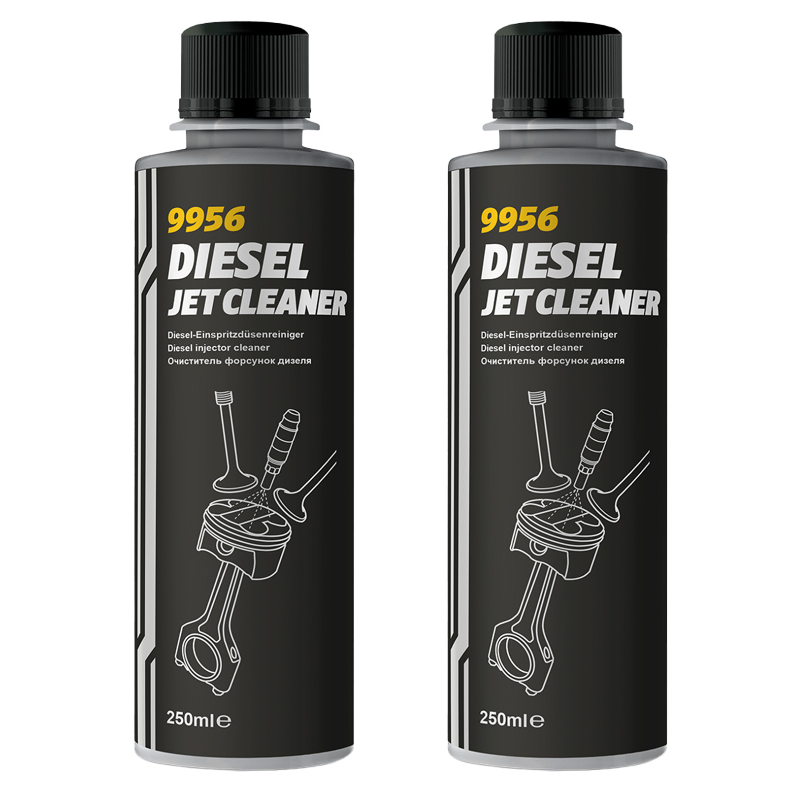 2x 250 ml Mannol Diesel Jet Cleaner