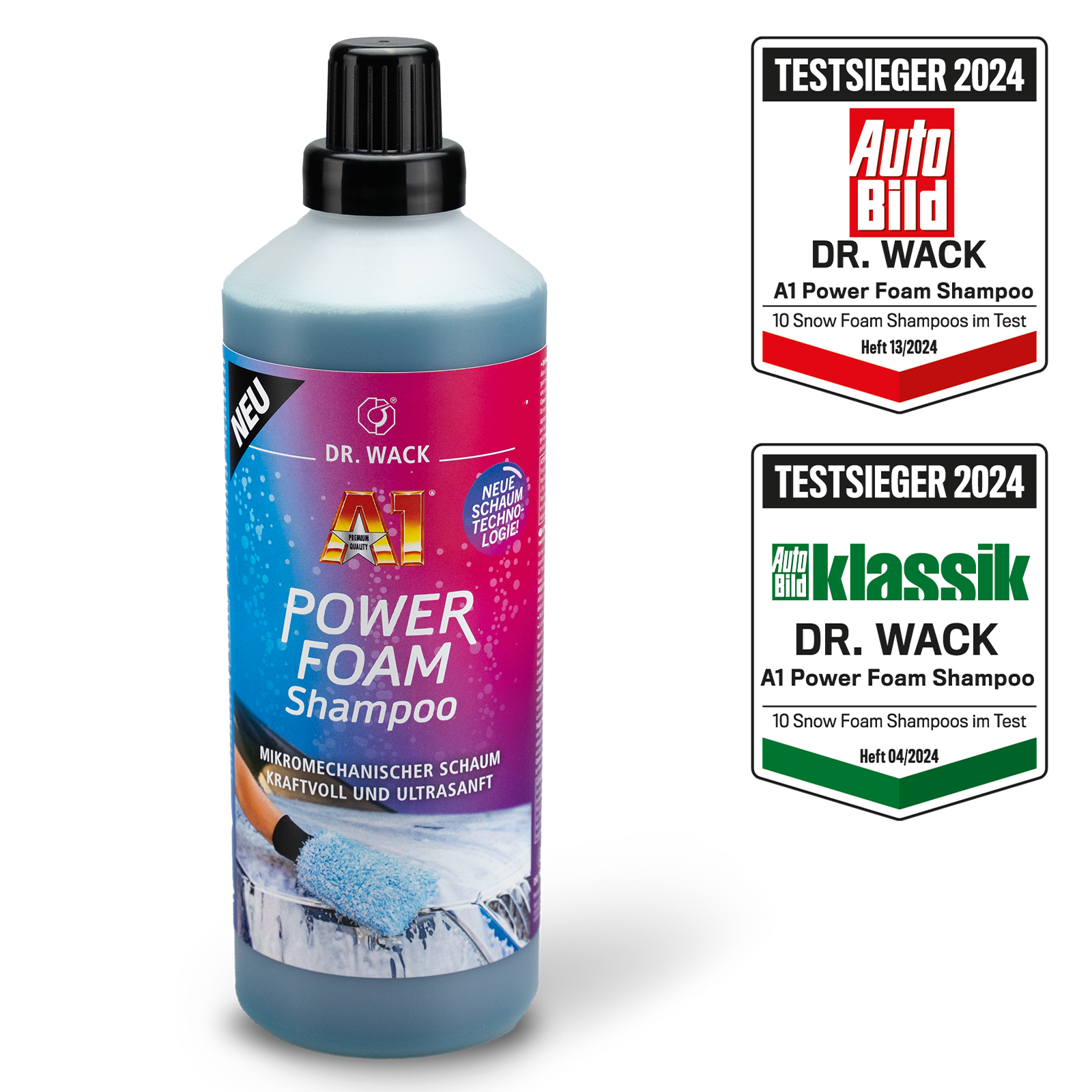 1L A1 POWER FOAM SHAMPOO